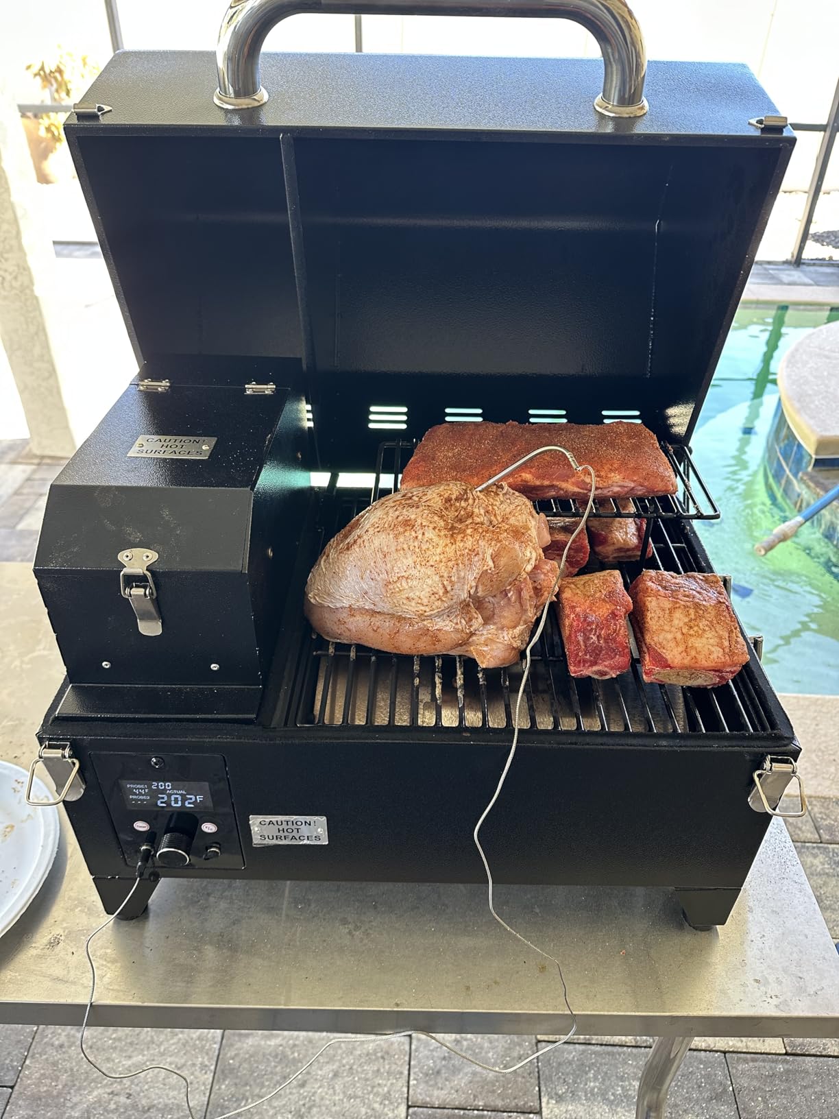 Freedom Portable Pellet Grill & Smoker, 242 Sq In, Dual Probes customer photo 2