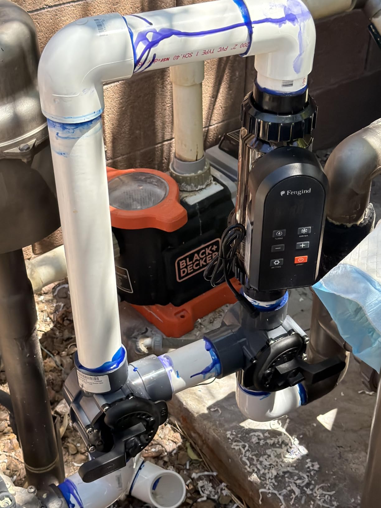 Salt Water Chlorinator Above Ground Pool up to 15000 Gallons customer photo 2