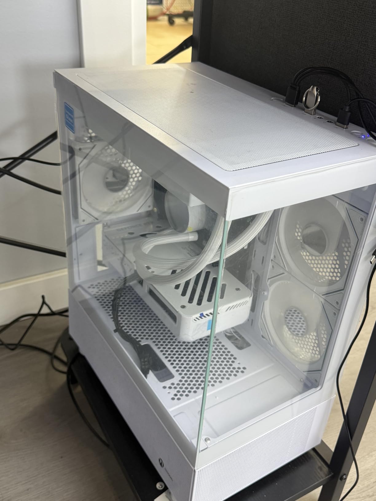 NINGMEI Prebuilt Gaming PC AMD Ryzen 7 5700X RTX 5060 8GB customer photo 2