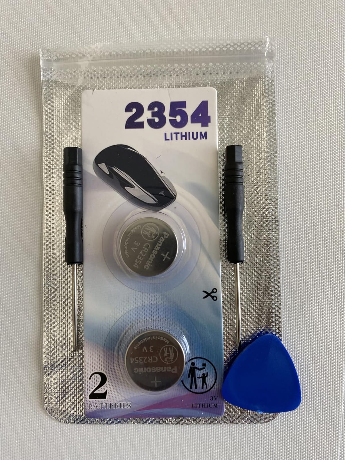 Key Fob Replacement Batteries for Tesla Model X & X Plaid Remote Key customer photo 2