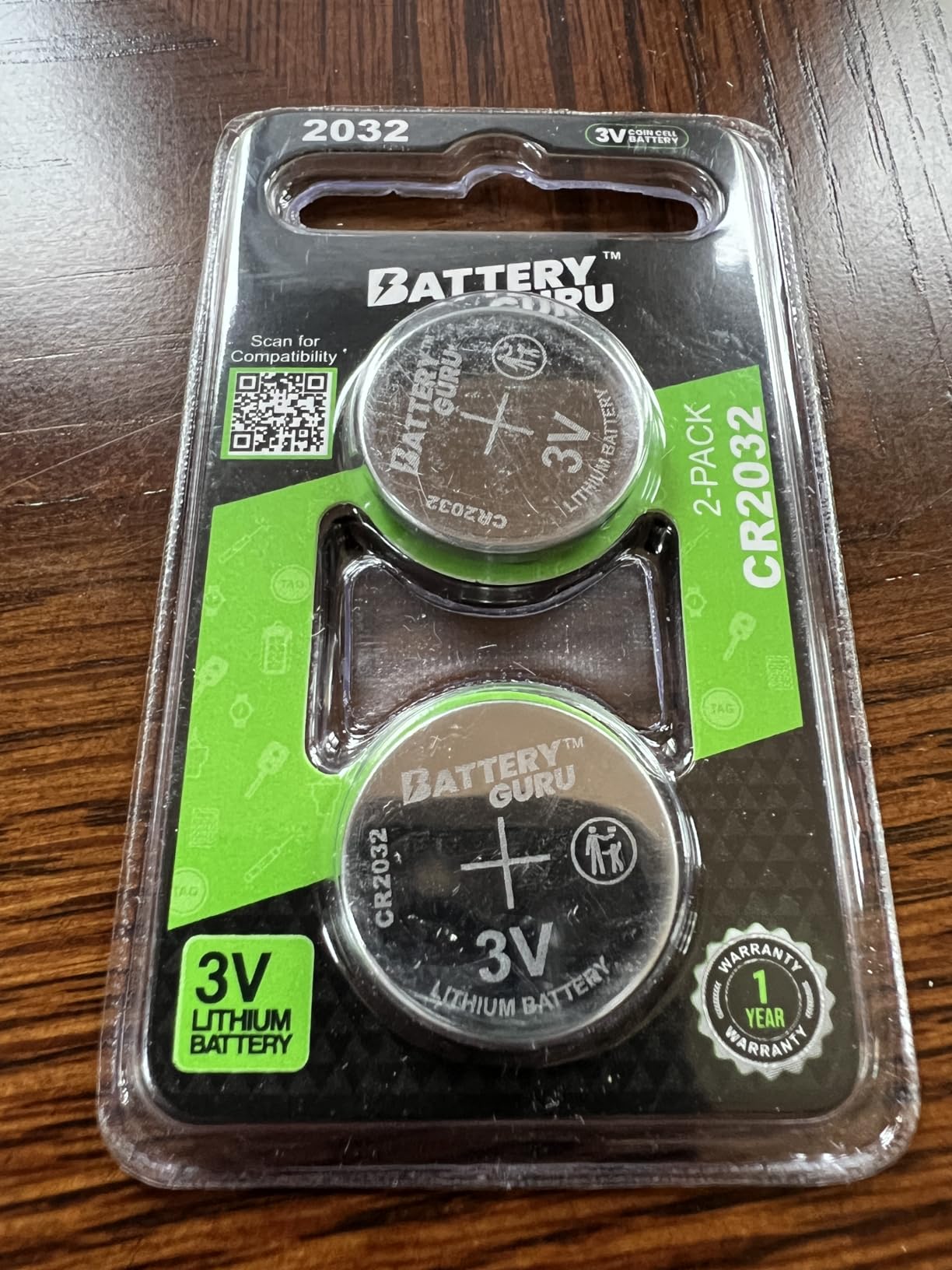 CR2450 3V Car Key Battery (Pack of 2) customer photo 1