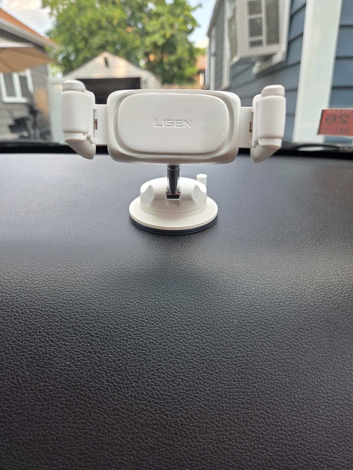 LISEN for MagSafe Car Mount [3800gf Strong Magnet & 90+LBS Suction] 360° Adjustable Vacuum Magnetic Phone Holders for Your Car, for Note 18 iPhone 17 Pro Max 16 15 14 13 12 Plus Air for All Smartphone customer photo 1