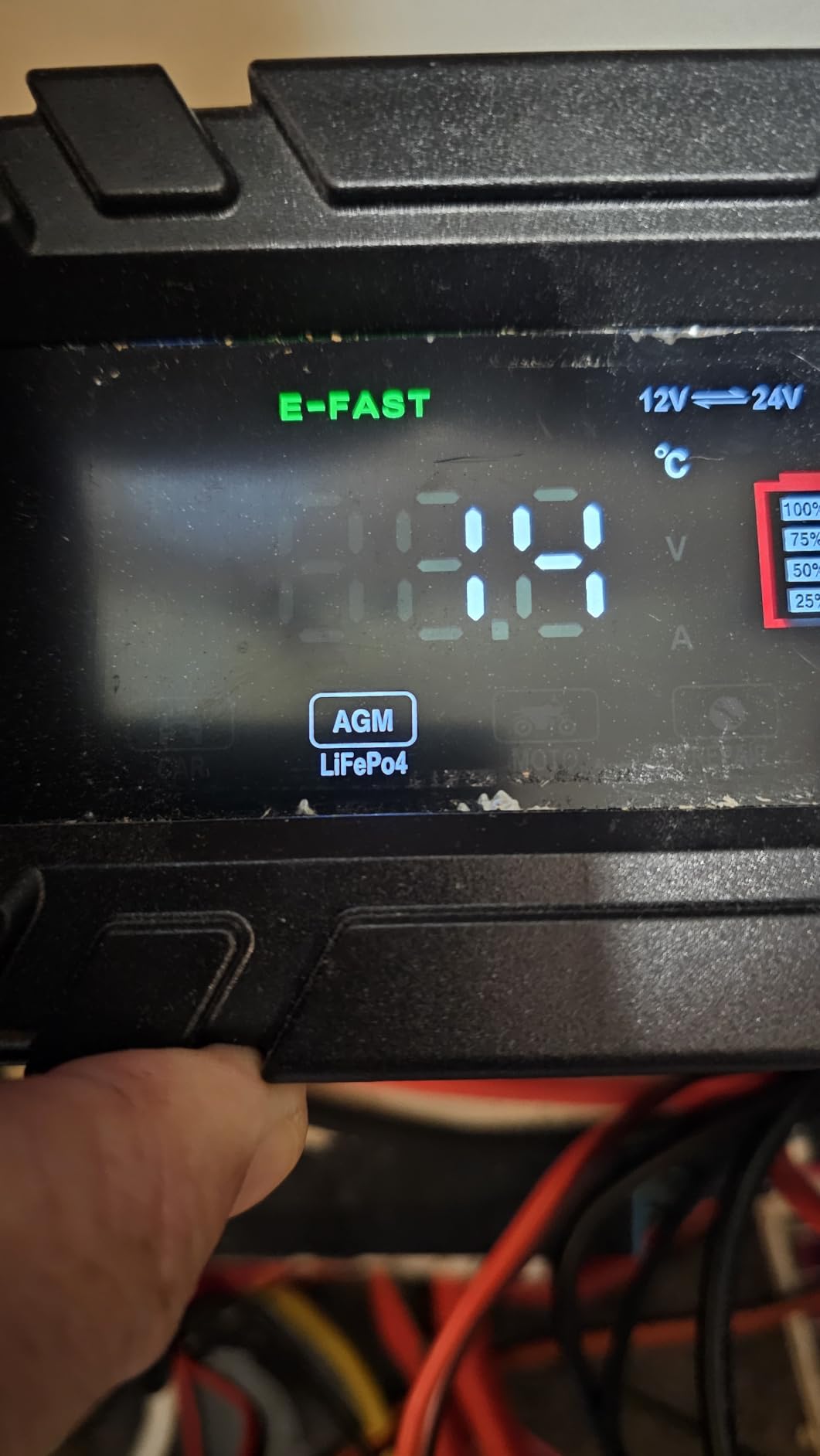 12V 600Ah LiFePO4 Lithium Battery Built-in 200A BMS customer photo 2