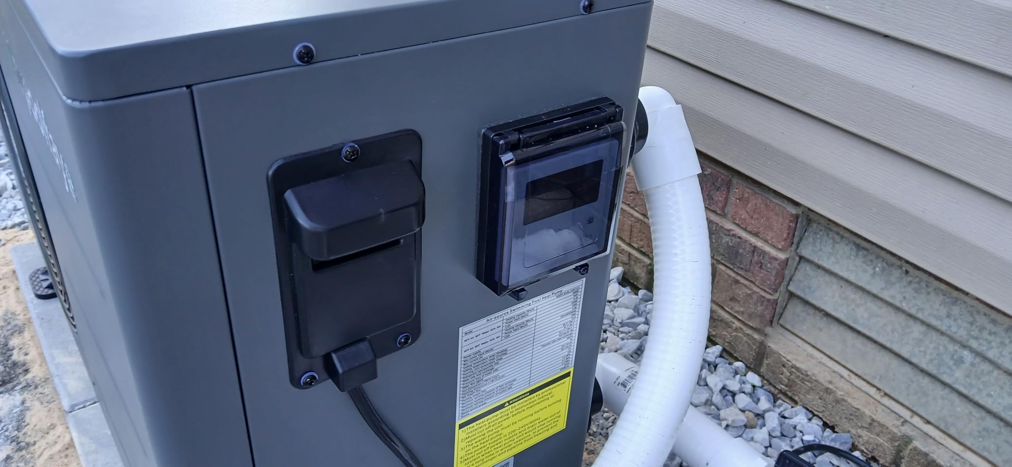 40000 BTU Pool Heater for Above Ground and Inground Pools 220v customer photo 2