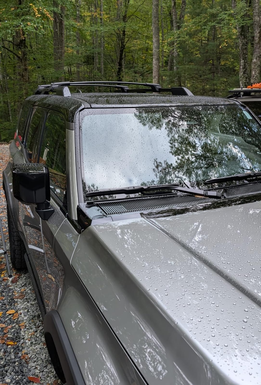 300LBS Roof Rack Cross Bars Compatible with 2024 2025 2026 Toyota Land Cruiser J250 Prado & Lexus GX550 Aluminum Black Matte with Anti-Theft Locks Rail Luggage Carrier customer photo 1