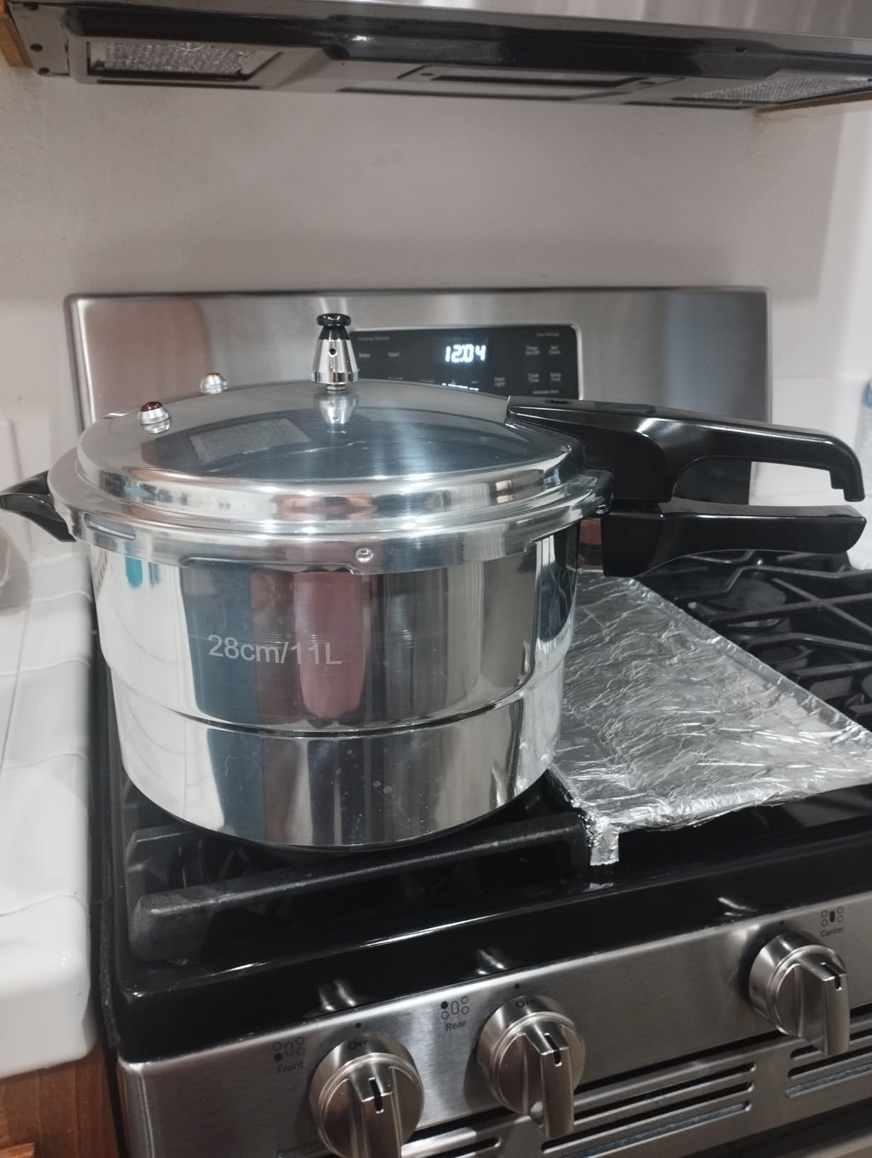 Wantjoin Aluminum Pressure Cooker 23Qt Pressure Canner, Pressure Pot with Pressure Control for Home Kitchen or Restraurant, Commercial Pressure Cooker with Gauge customer photo 2
