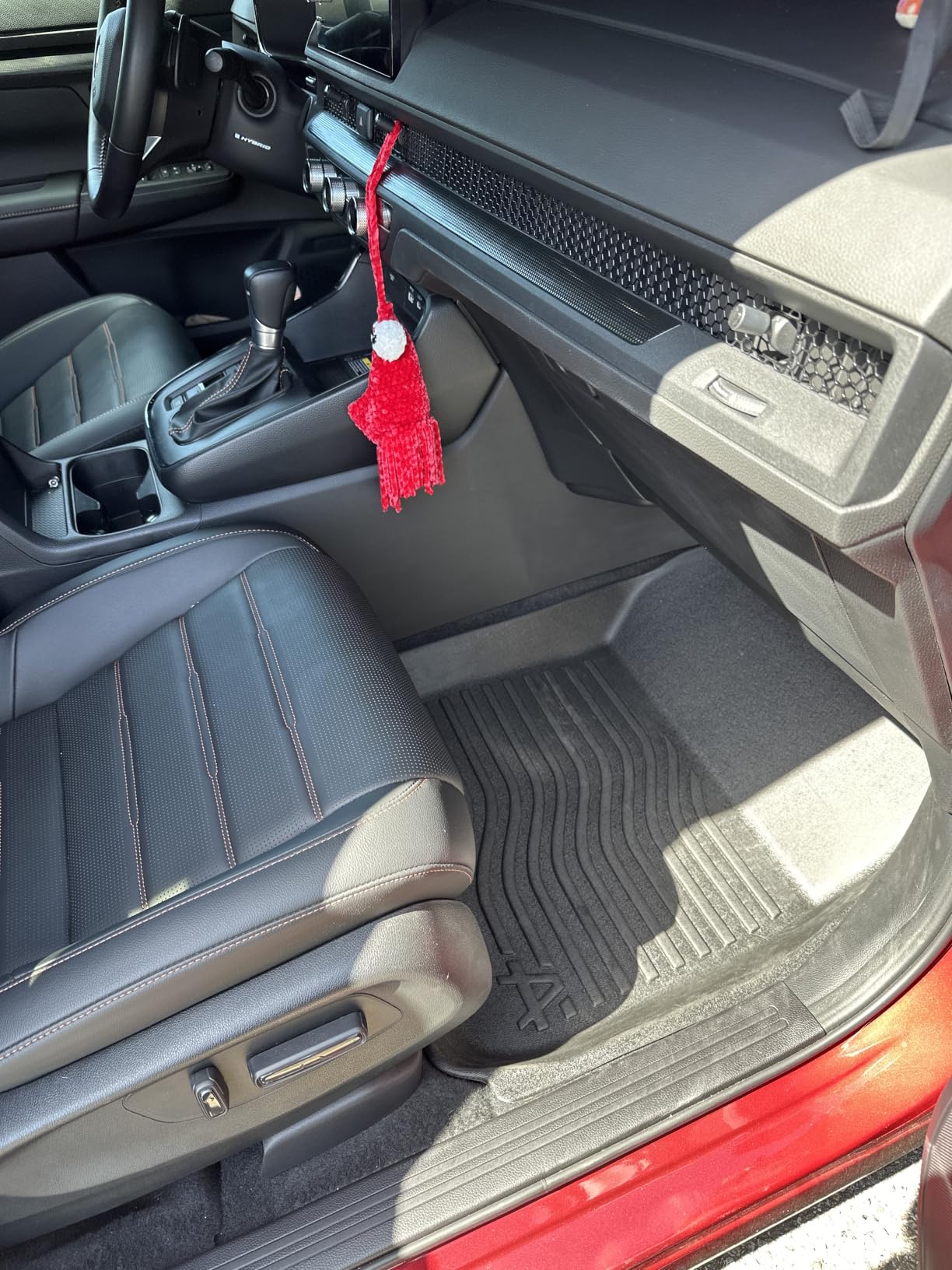 AUXKO All Weather Floor Mats for Honda Passport 2026 customer photo 2