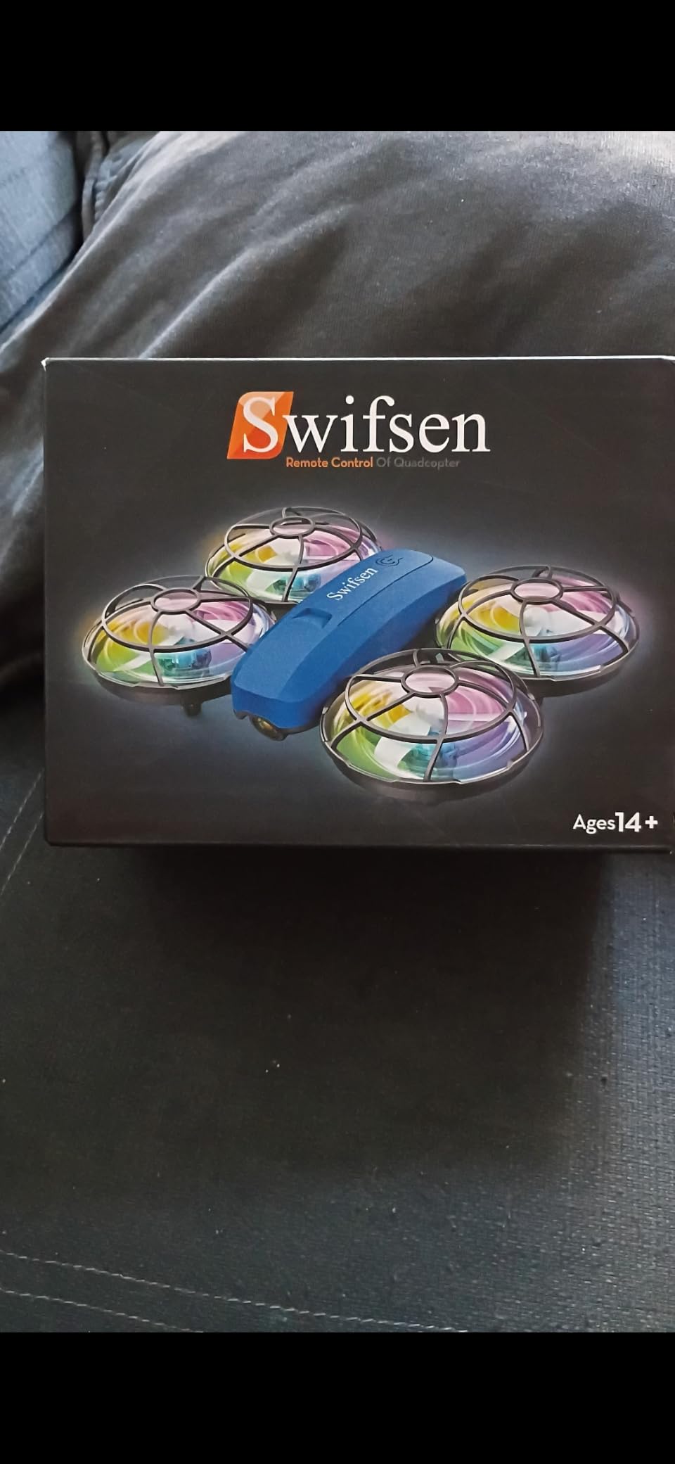 Swifsen Kids Drone with Camera – Mini Rc Toy for Boys, Beginners, Birthday Gifts for Boys and Beginners,Quadcopter Light Toy With 2 Batteries,Rc Drone Indoor Small Helicopter,Altitude Hold customer photo 2