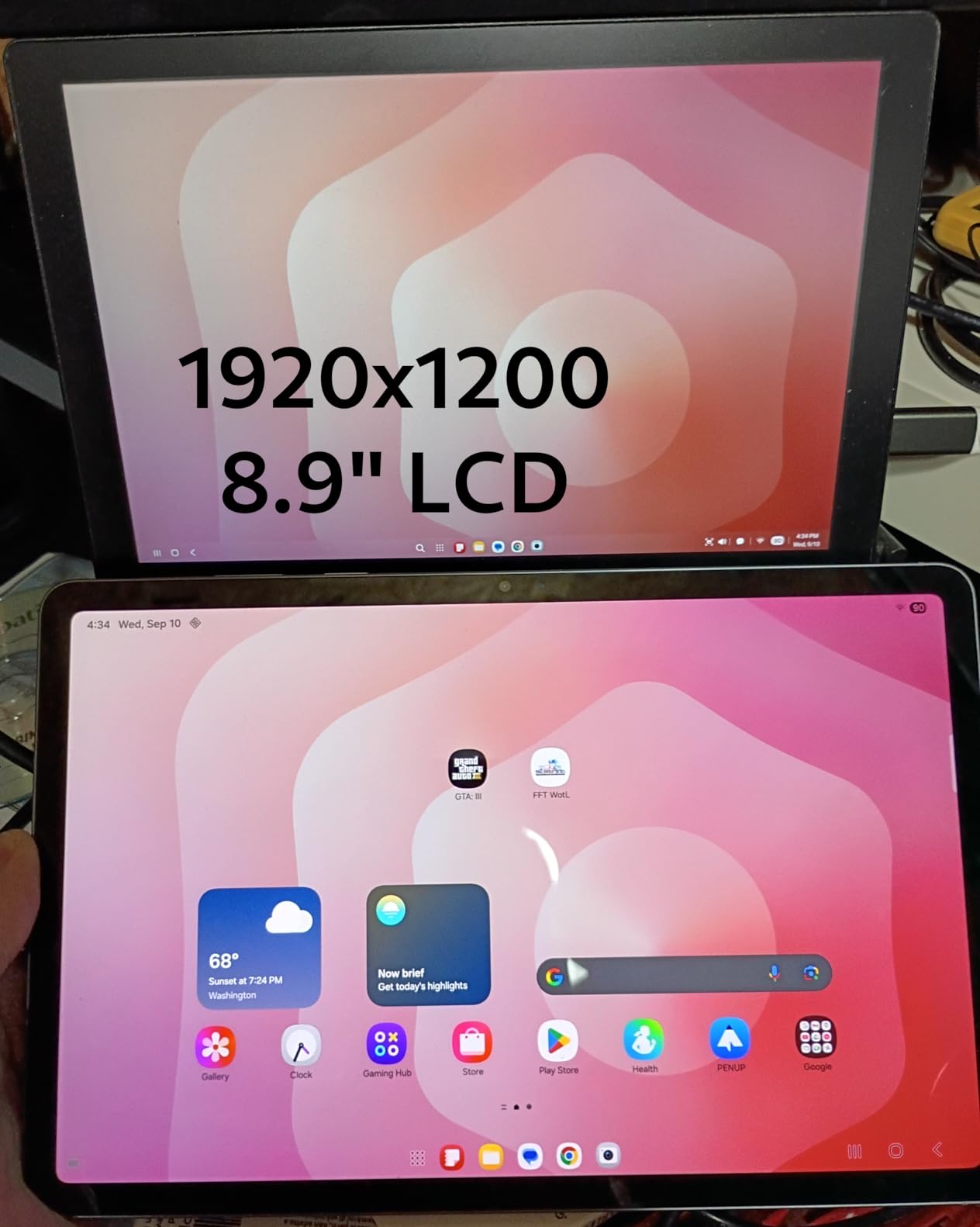 Samsung Galaxy Tab S11 128GB WiFi Android Tablet, Galaxy AI, IP68, Silver | Dynamic AMOLED 2X Display, 3nm MediaTek Processor, High Performance, Premium 11
