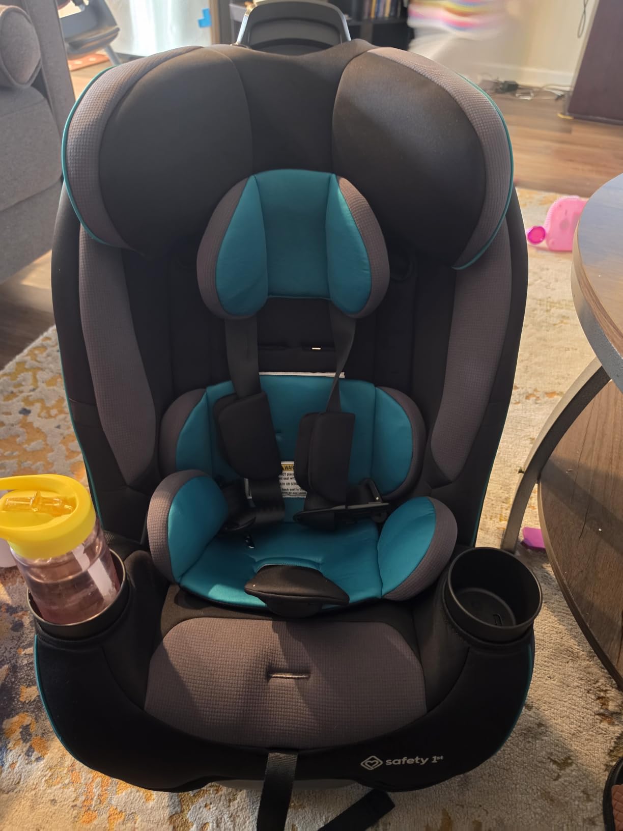 Safety 1st Grow and Go All-in-One Convertible Car Seat, Rear Facing, 5-40 lbs, Forward Facing (30–65 lbs), High Back Booster Seat 40-100 pounds, Iron Frost customer photo 1