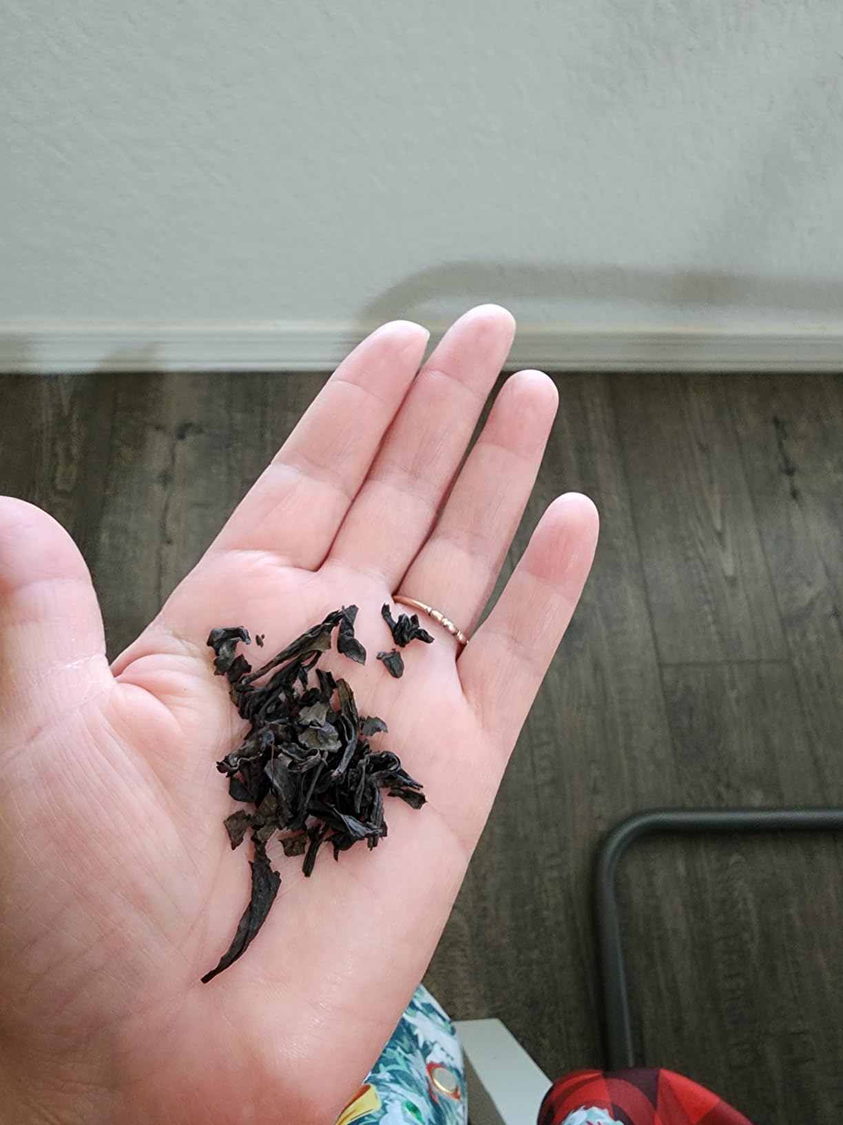 Wu Mountain Tea Organic Oolong Tea – 1 lb Loose Leaf – Premium Whole Black Chinese Tea Leaves – Smooth Aroma, Low Astringency, Naturally Energizing – Perfect for Hot & Iced customer photo 1
