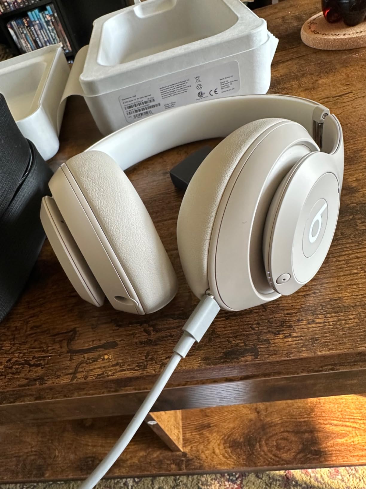 Beats Studio Pro Premium Wireless Over-Ear Headphones- Up to 40-Hour Battery Life, Active Noise Cancelling, Great for Travel & Commuting, Apple & Android Compatible - Exclusive Sand Gray customer photo 1