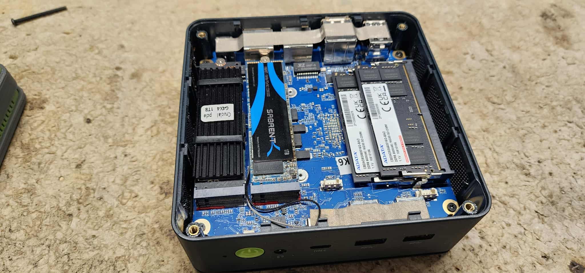 GMKtec K12 Gaming Mini PC Oculink AMD Ryzen 7 H 255 (Upgraded 8745HS) 32GB DDR5 RAM 512GB SSD, Desktop Computer Radeon 780M Graphics, 3X M.2 2280 Storage Expansion, Dual NIC 2.5G, HDMI 2.1, USB4 customer photo 2