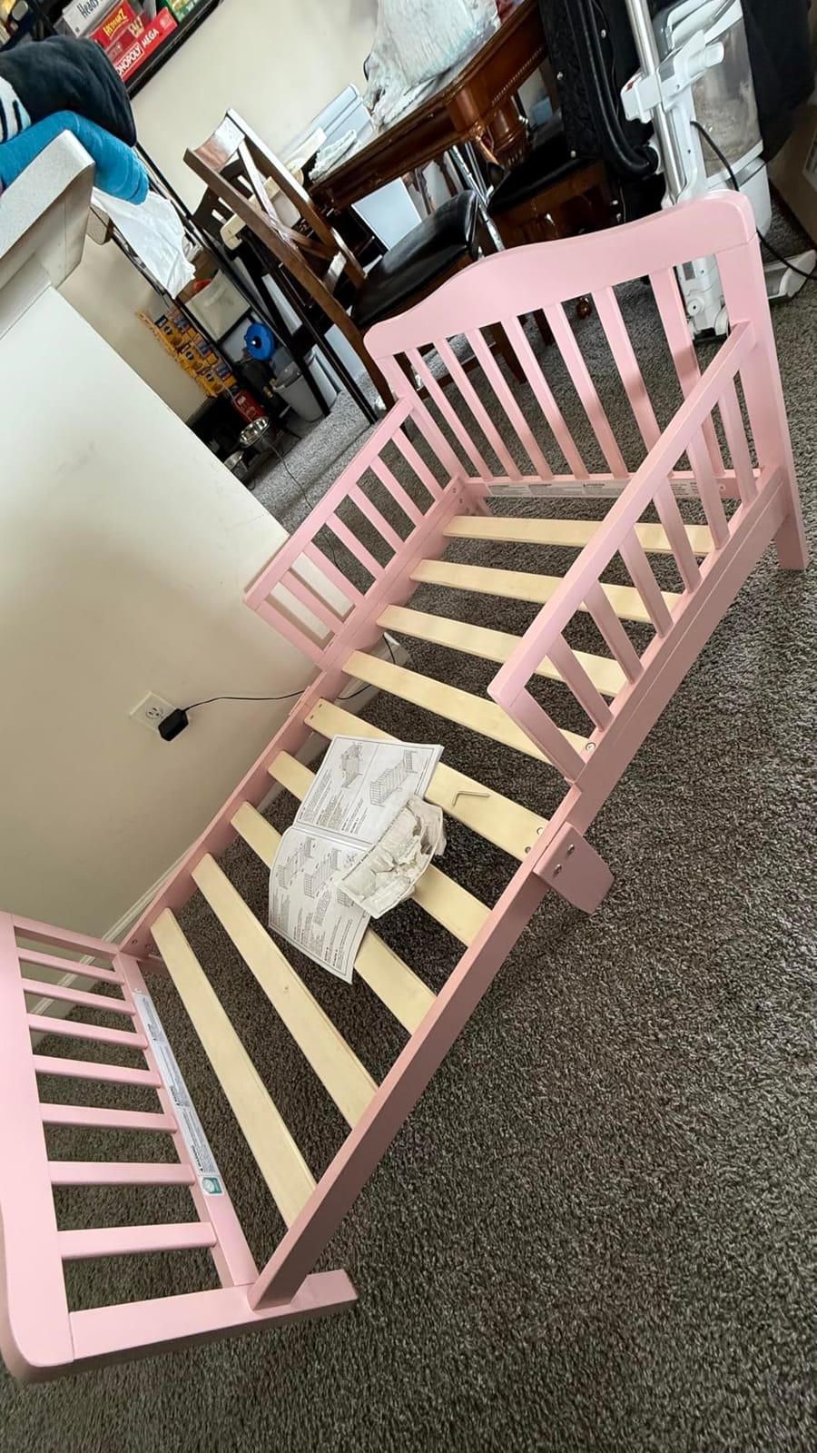 Dream On Me Classic Design Toddler Bed, GREENGUARD Gold, Meadow Green customer photo 1