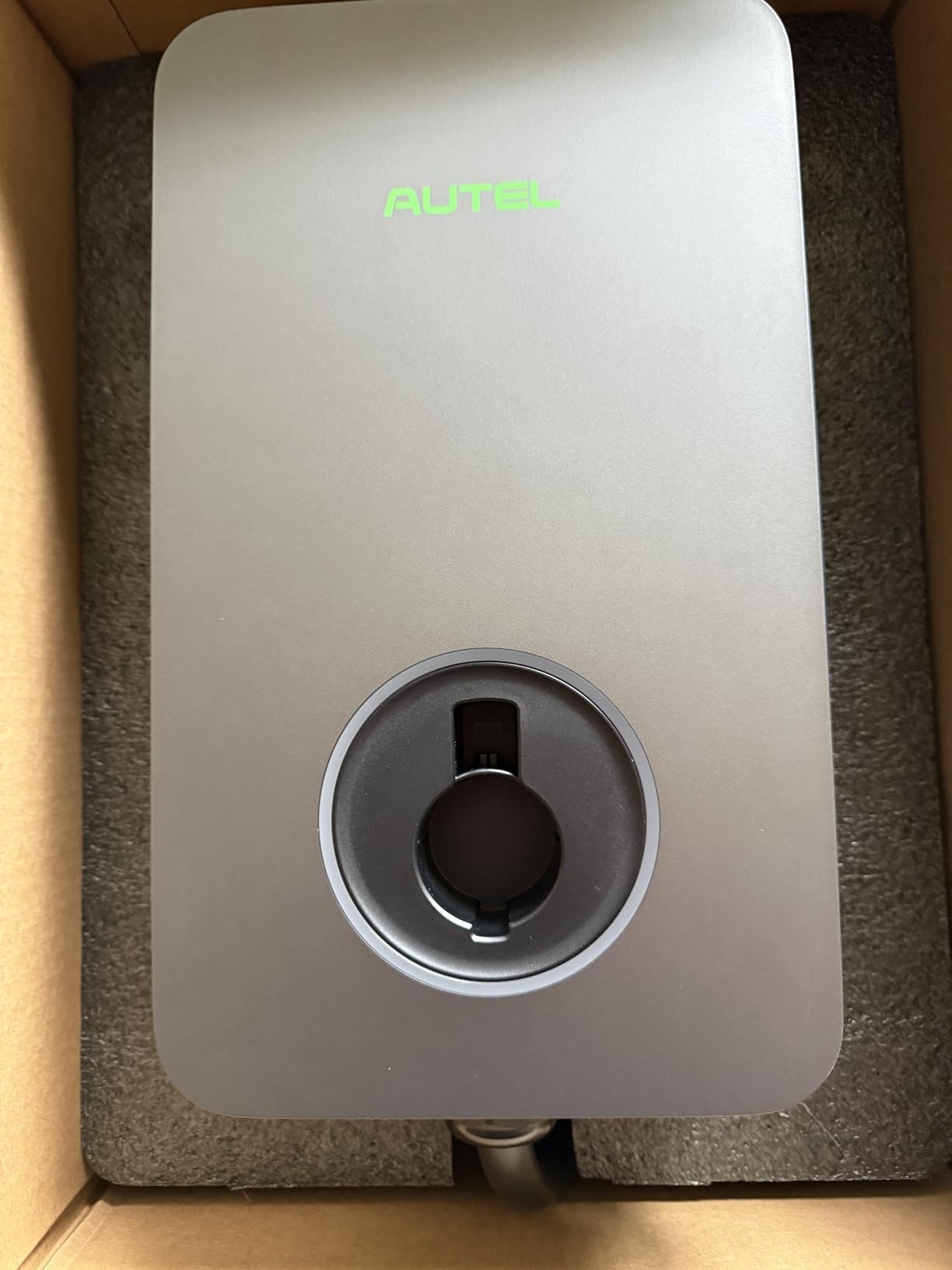 Autel MaxiCharger Level 2 Electric Vehicle (EV) Charger, up to 80 Amp Fast Charging EV Charger Level 2, Integrated Cloud with AI, Indoor/Outdoor Charging Stations J1772, Hardwired customer photo 1