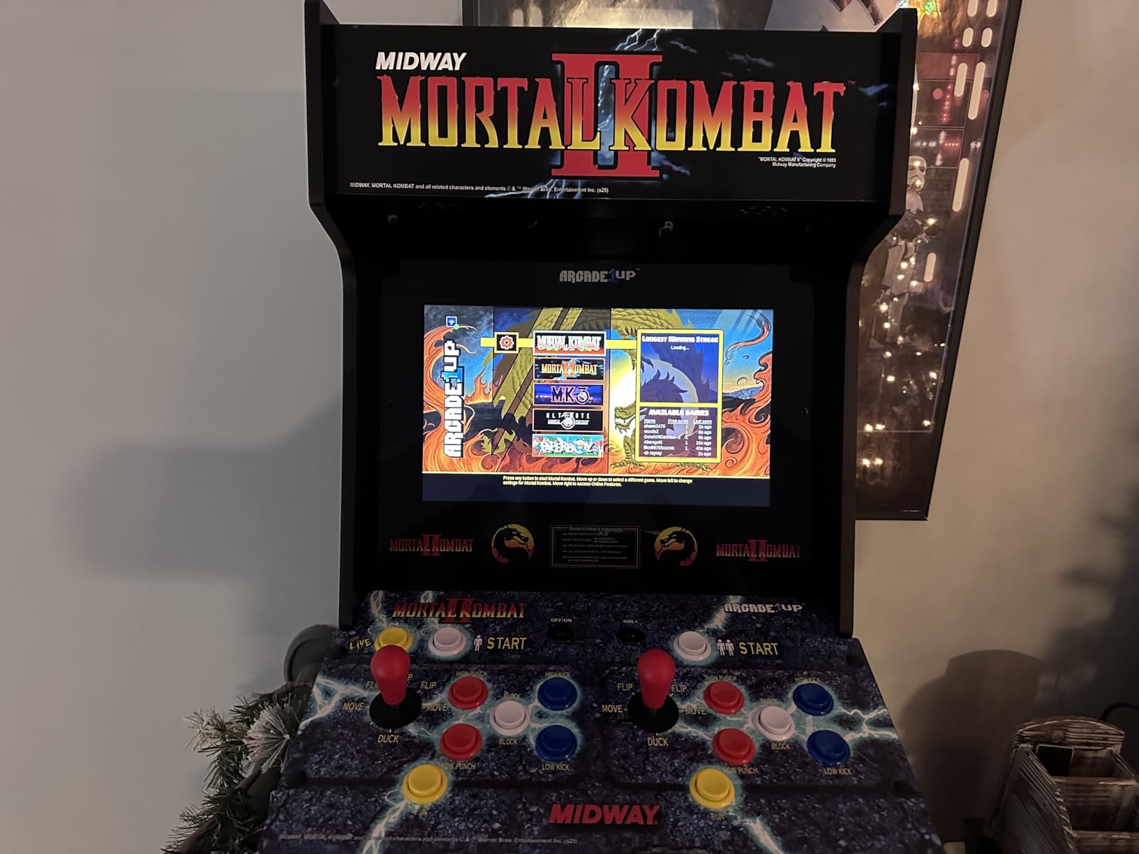 Arcade1Up Mortal Kombat Classic SE Arcade Machine, 15.6-Inch Screen customer photo 1