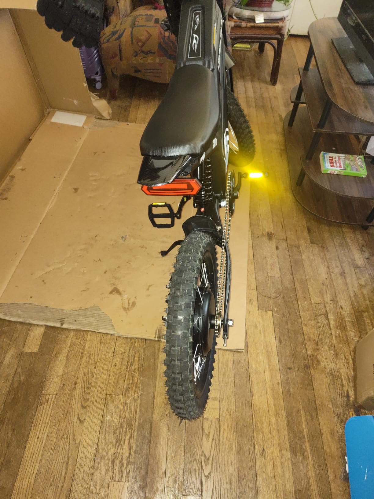 HAPPYRUN G300 Pro 6500W Peak Electric Dirt Bike 50 MPH Off-Road Motorcycle customer photo 2