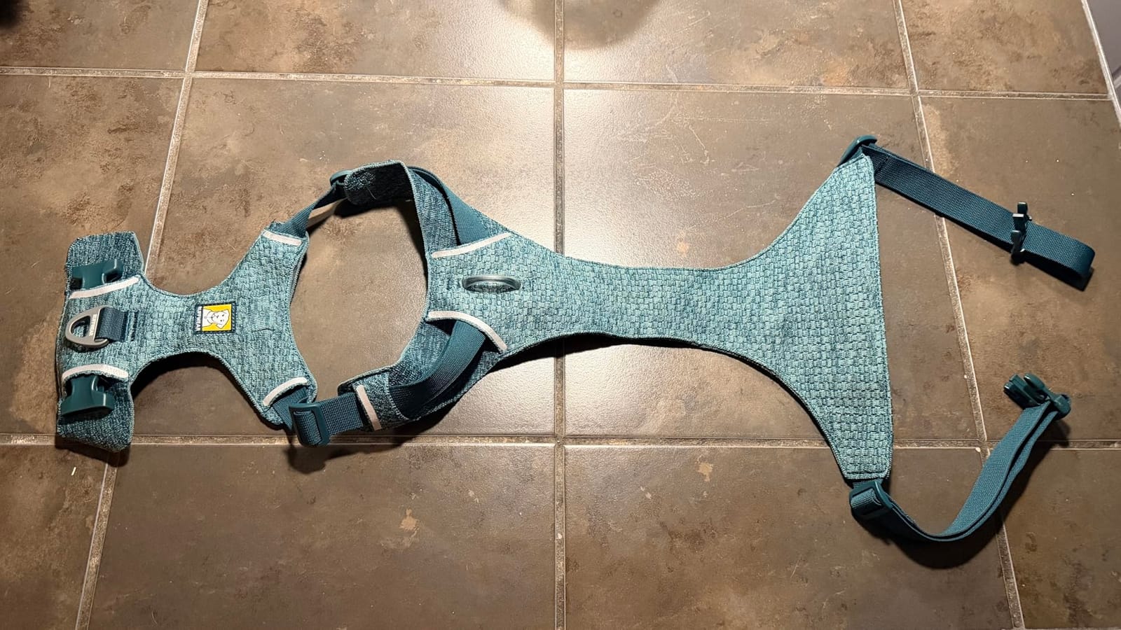 Ruffwear, Front Range Flex Dog Chest Harness, Polar Blue, Medium customer photo 2