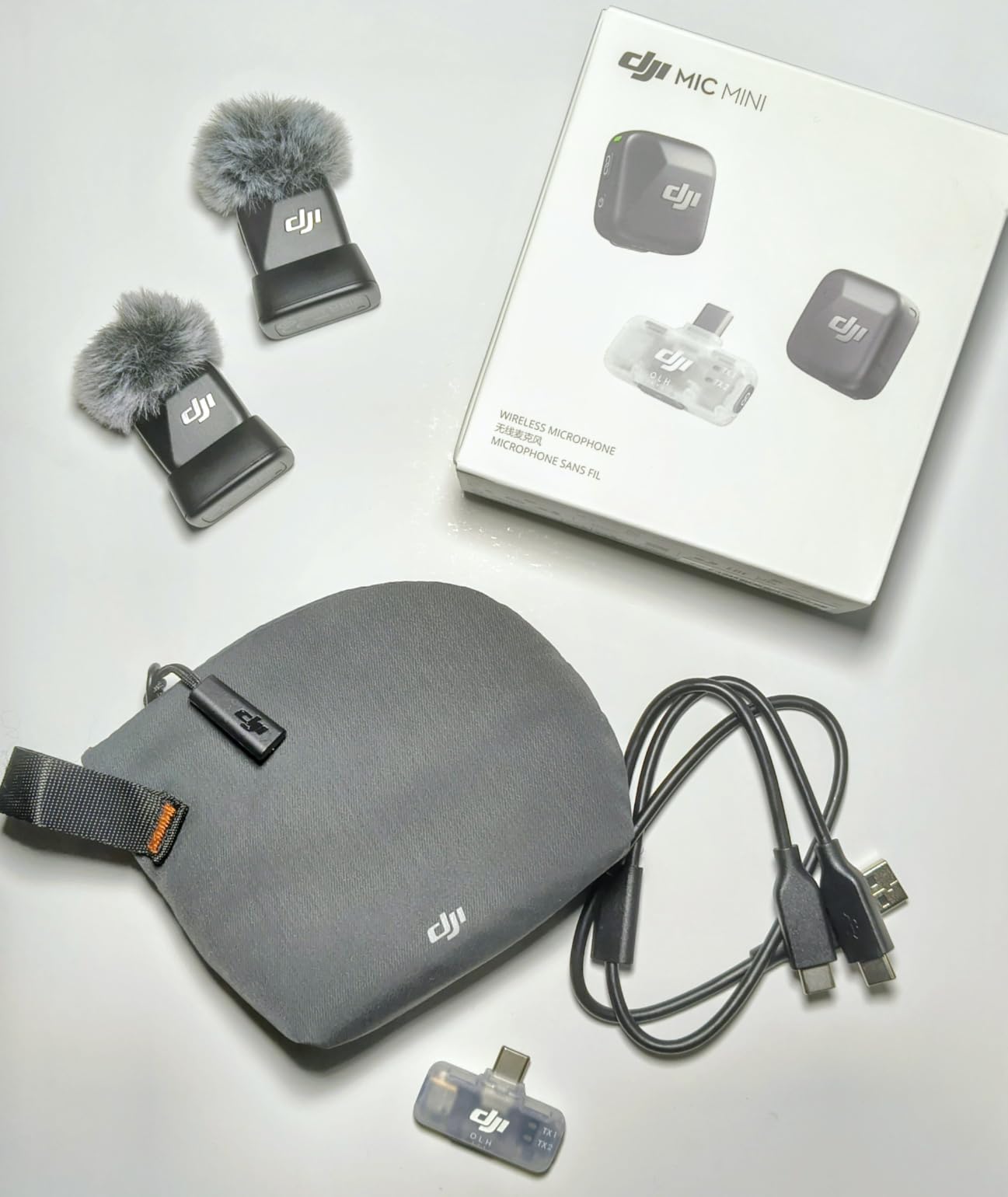 DJI Mic Mini (2 TX + 1 Mobile RX), Ultralight, Active Noise Cancelling customer photo 1