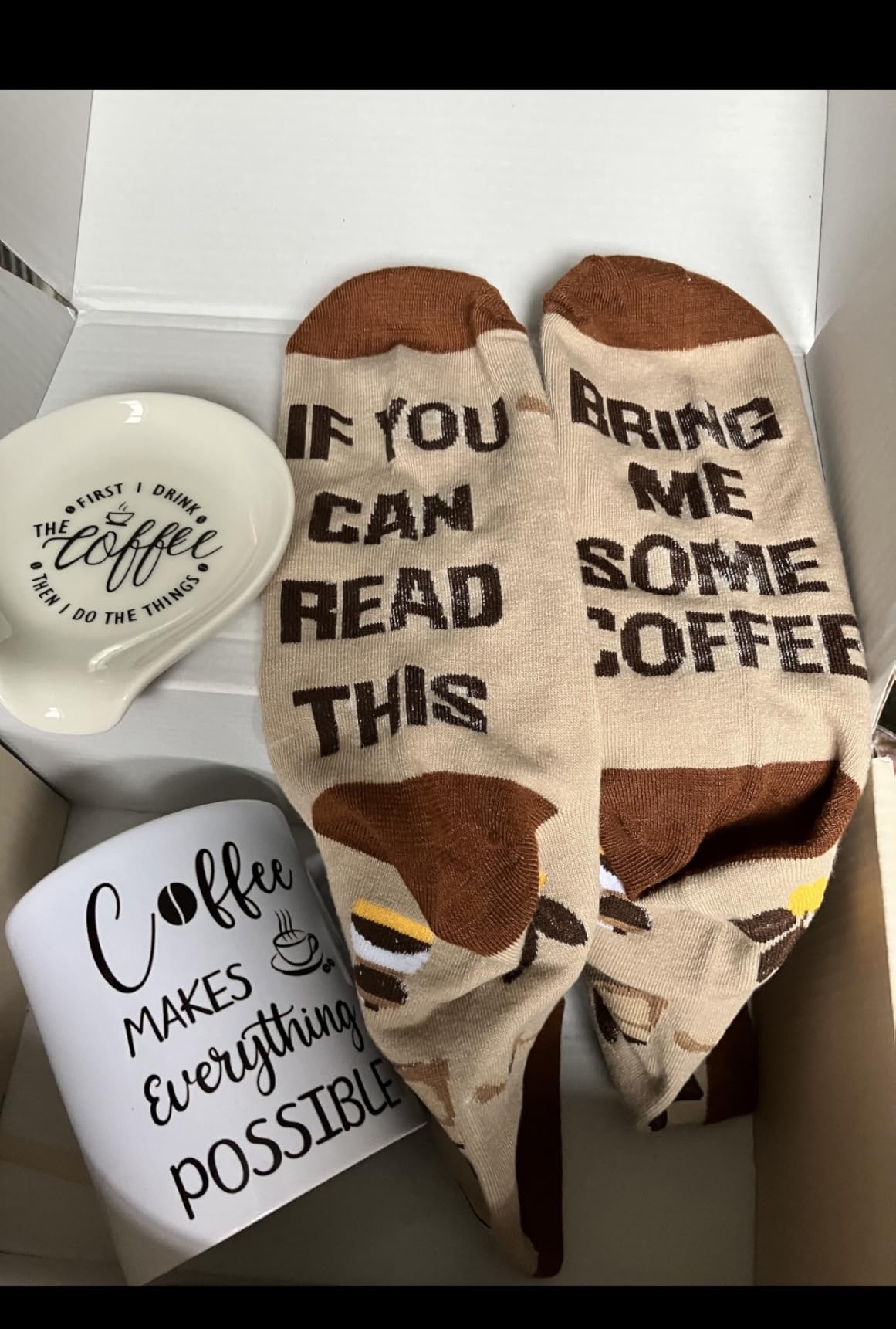Coffee Lover Gifts for Women Men, Coffee Gift Basket for Birthday Christmas customer photo 1