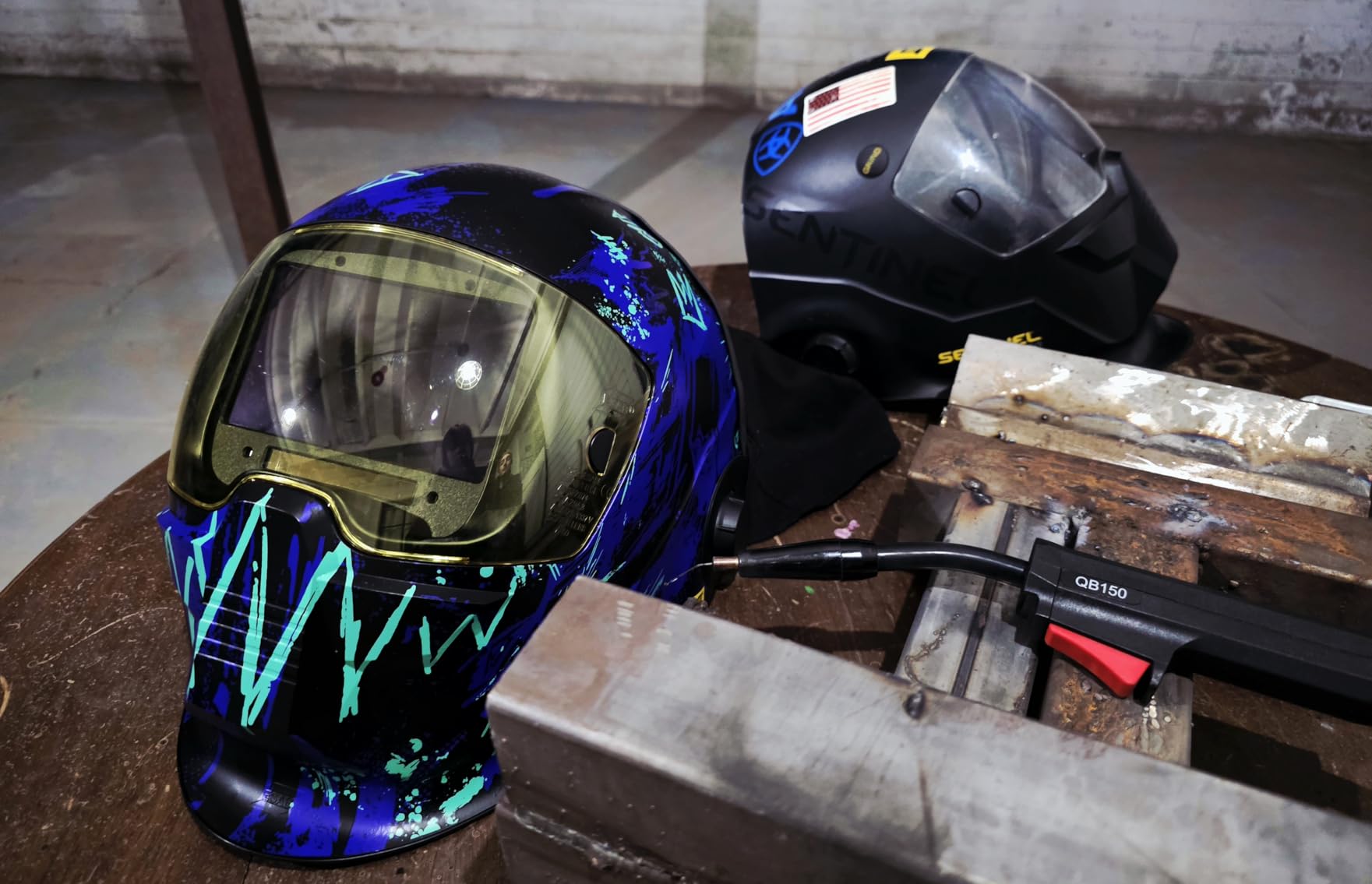 ESAB® Sentinel™ A60 Auto-Darkening Welding Helmet- Havoc Graphic customer photo 1