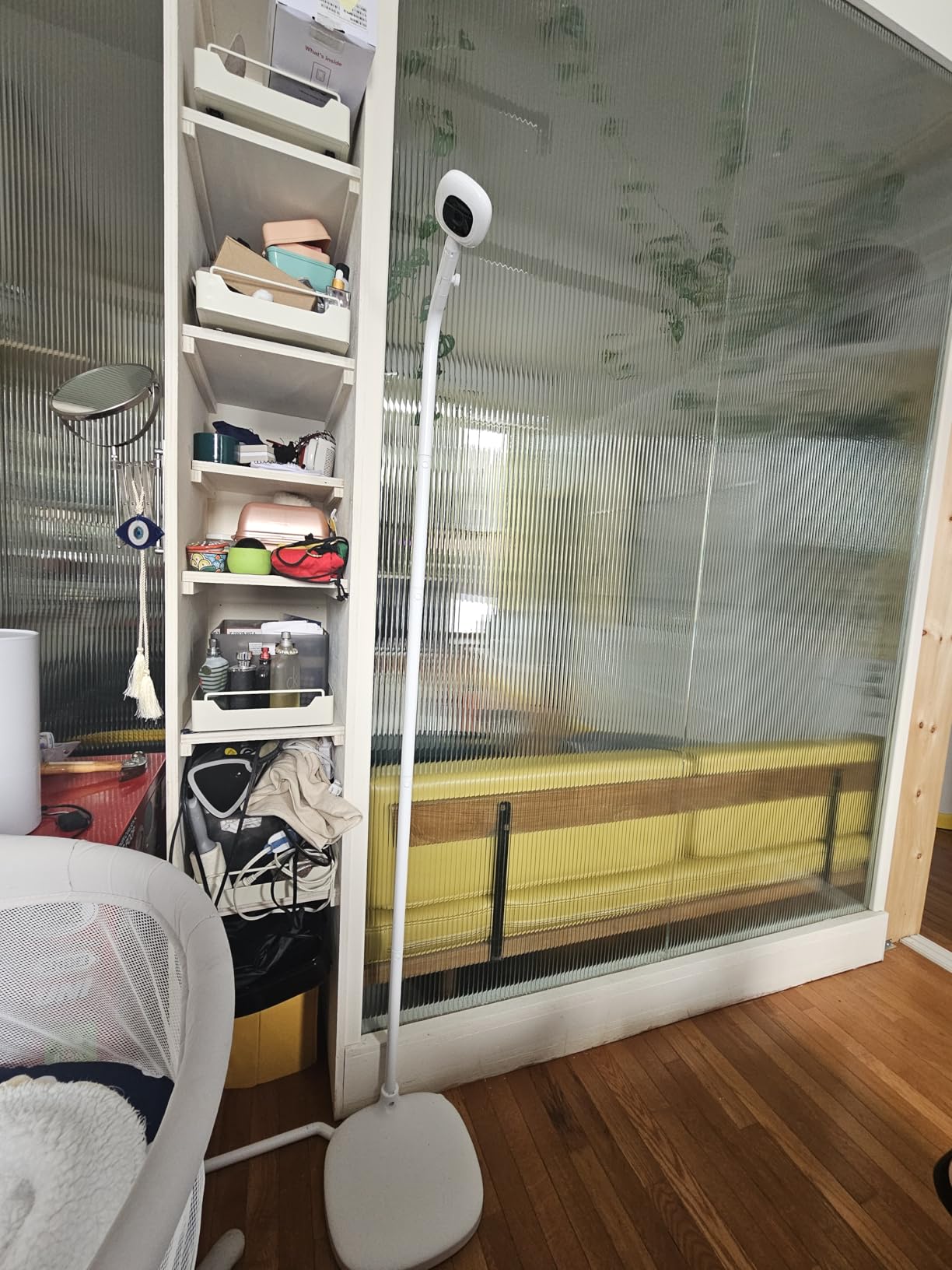 Nanit Smart Baby Video Monitor - Camera & Floor Stand - 1080p Wi-Fi Camera customer photo 1