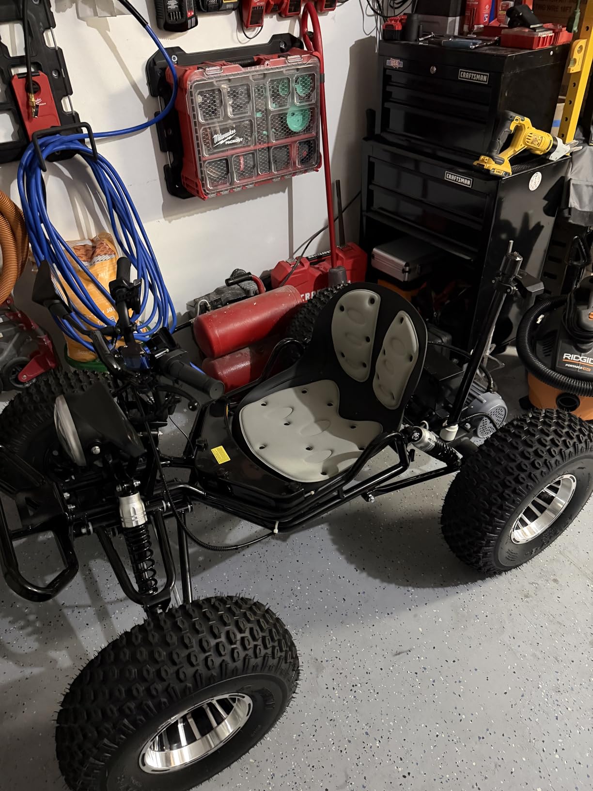 Long Range 48V 20Ah Electric Off-Road Go Kart for Adults & Kids (Black) customer photo 2
