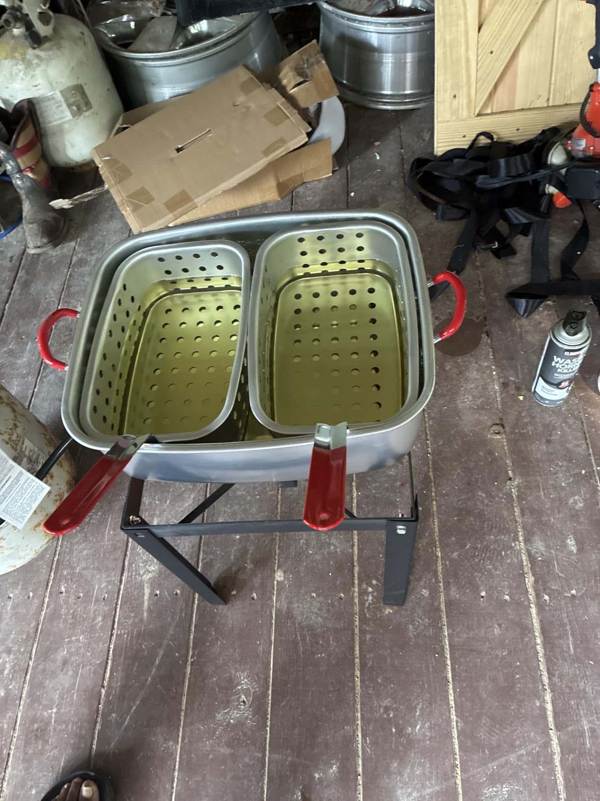 18QT Outdoor Propane Fish Fryer | 50,000 BTU Propane Burner customer photo 2