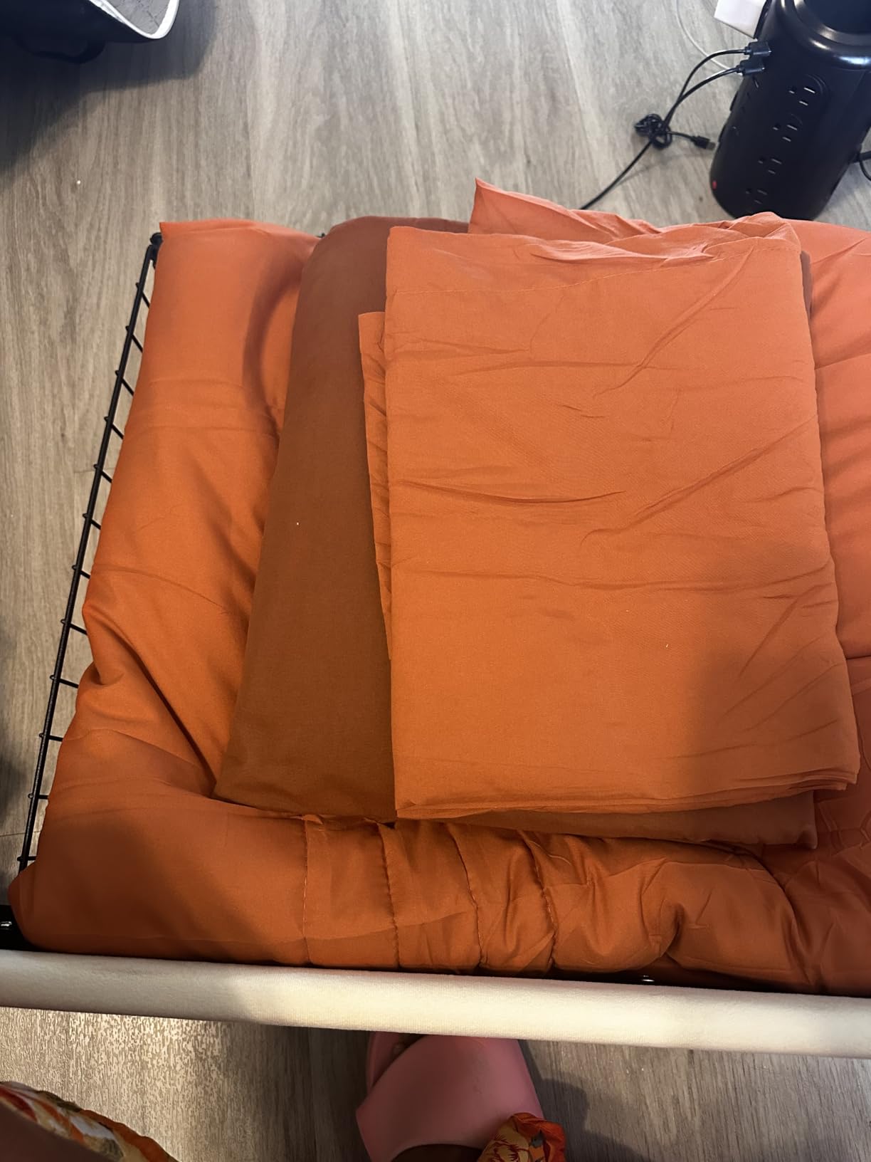 Oversized King Size Comforter Set-7 Pieces Bed in a Bag King Bedding Sets customer photo 1