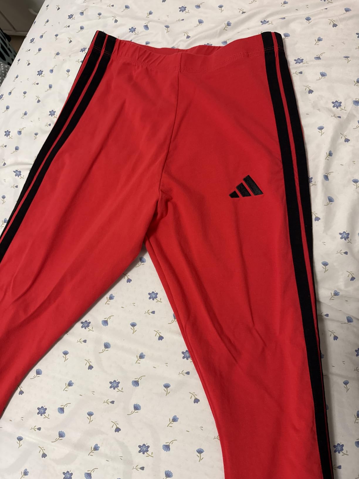 adidas Women's Essentials 3-Stripes Cotton Leggings customer photo 1