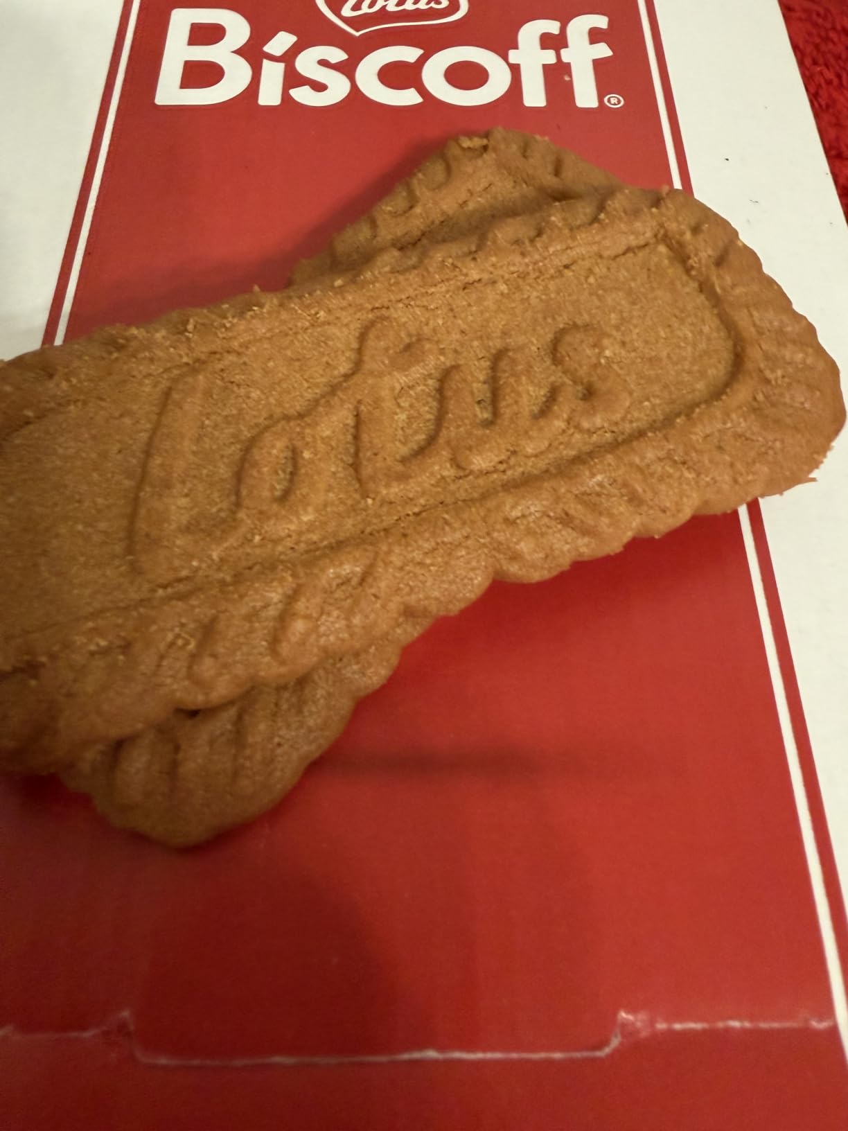 Lotus Biscoff Cookies, Caramelized Biscuit Cookie Snack, Dispenser Box (40 sleeves of 2 extra large cookies) Vegan, 0.9 Ounce, 20 Count (Pack of 2) customer photo 1