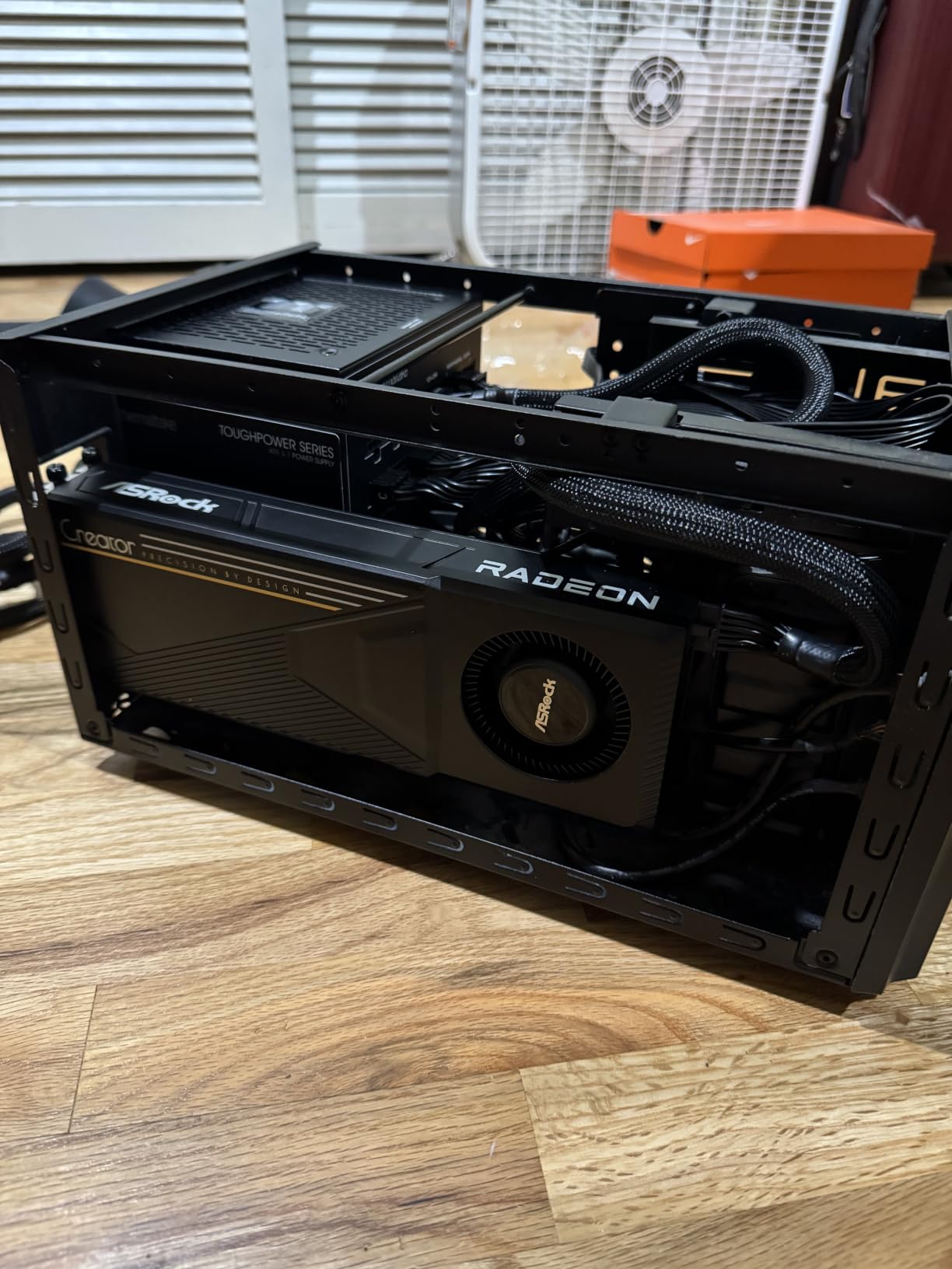 ASRock Radeon AI PRO R9700 Creator 32GB Professional Graphics Card, 2920 MHz Boost Clock, GDDR6, AMD RDNA 4, AI-Accelerators, DisplayPort 2.1a, PCIe 5.0, Blower Cooler customer photo 1