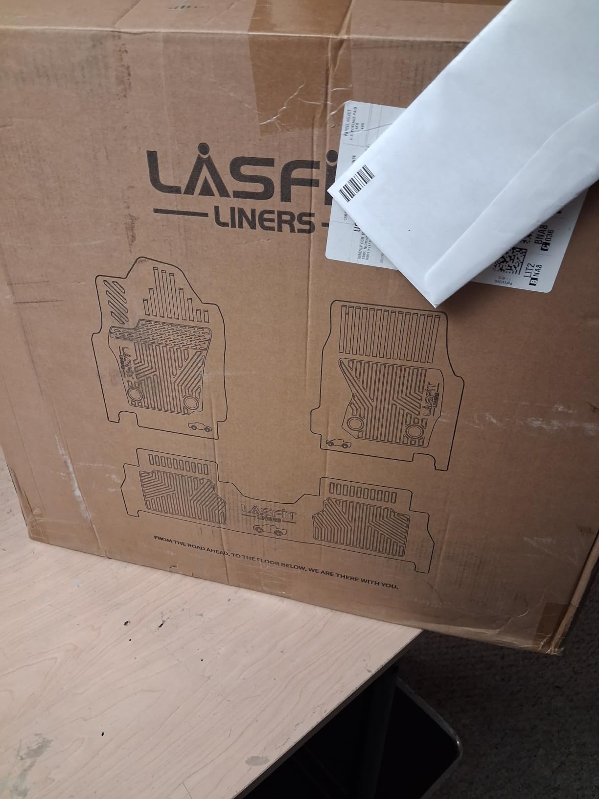 LASFIT Floor Mats for Nissan Rogue 2026 2025 2024 2023 2022 2021 customer photo 2