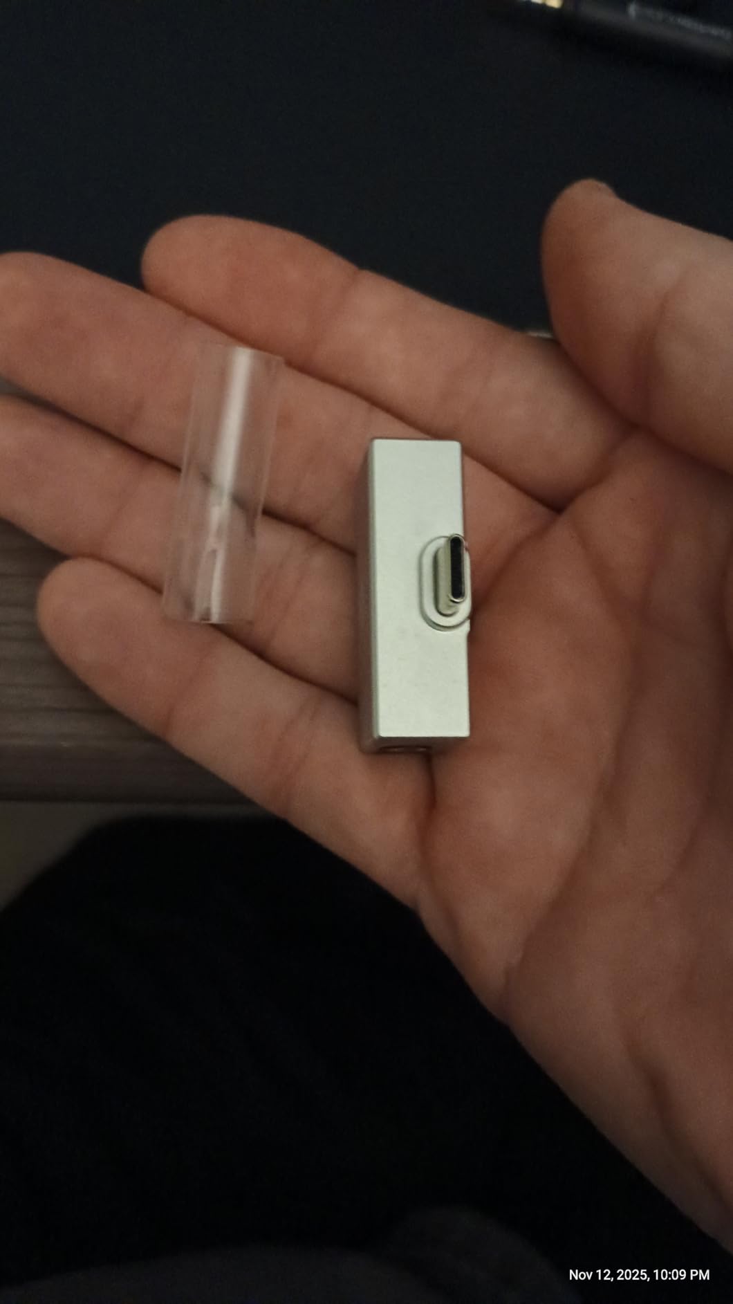 Linsoul Kiwi Ears Allegro Mini Portable IEM DAC, in Ear Monitor Amplifier, USB C to 3.5/4.4mm Output, with Custom Chip, High Resolution 32bit/384kHz, HiFi Earbuds Amp for Phone/PC (Titanium) customer photo 1