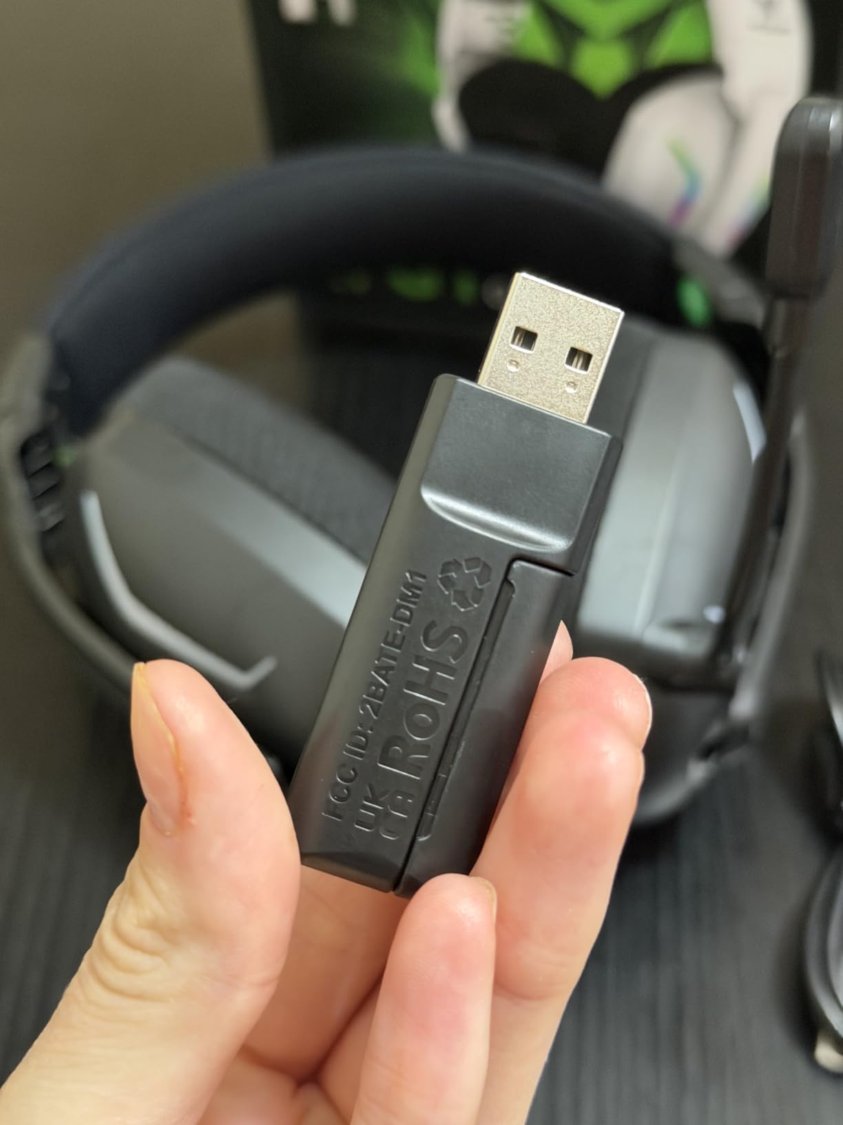 WESEARY Wireless Gaming Headset for PS5, PS4, PC, Switch| 20ms Low Latency customer photo 1