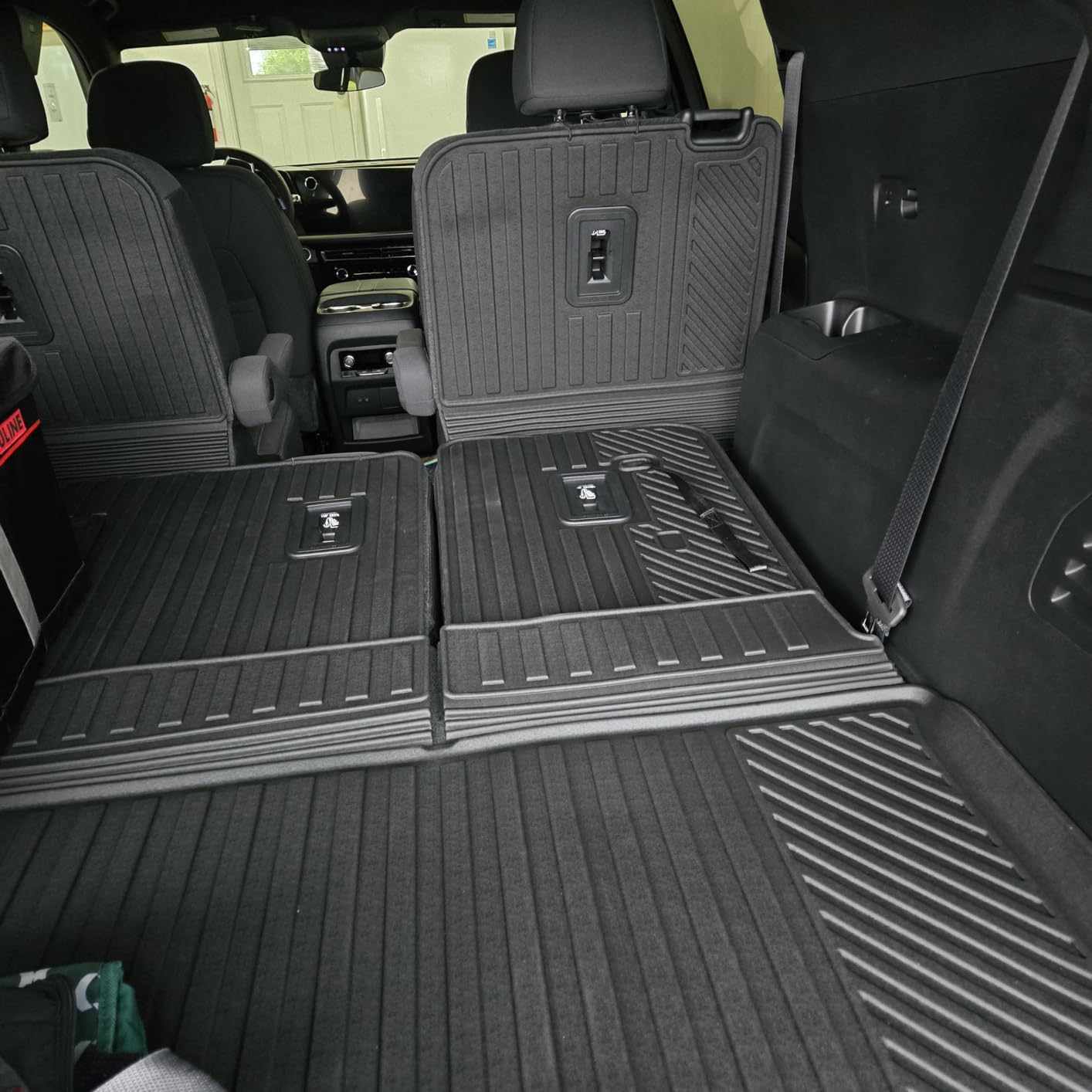 Naibeve Floor Mats for 2022-2026 Jeep Wagoneer 8 Seats 2nd Row Bench Seat customer photo 2
