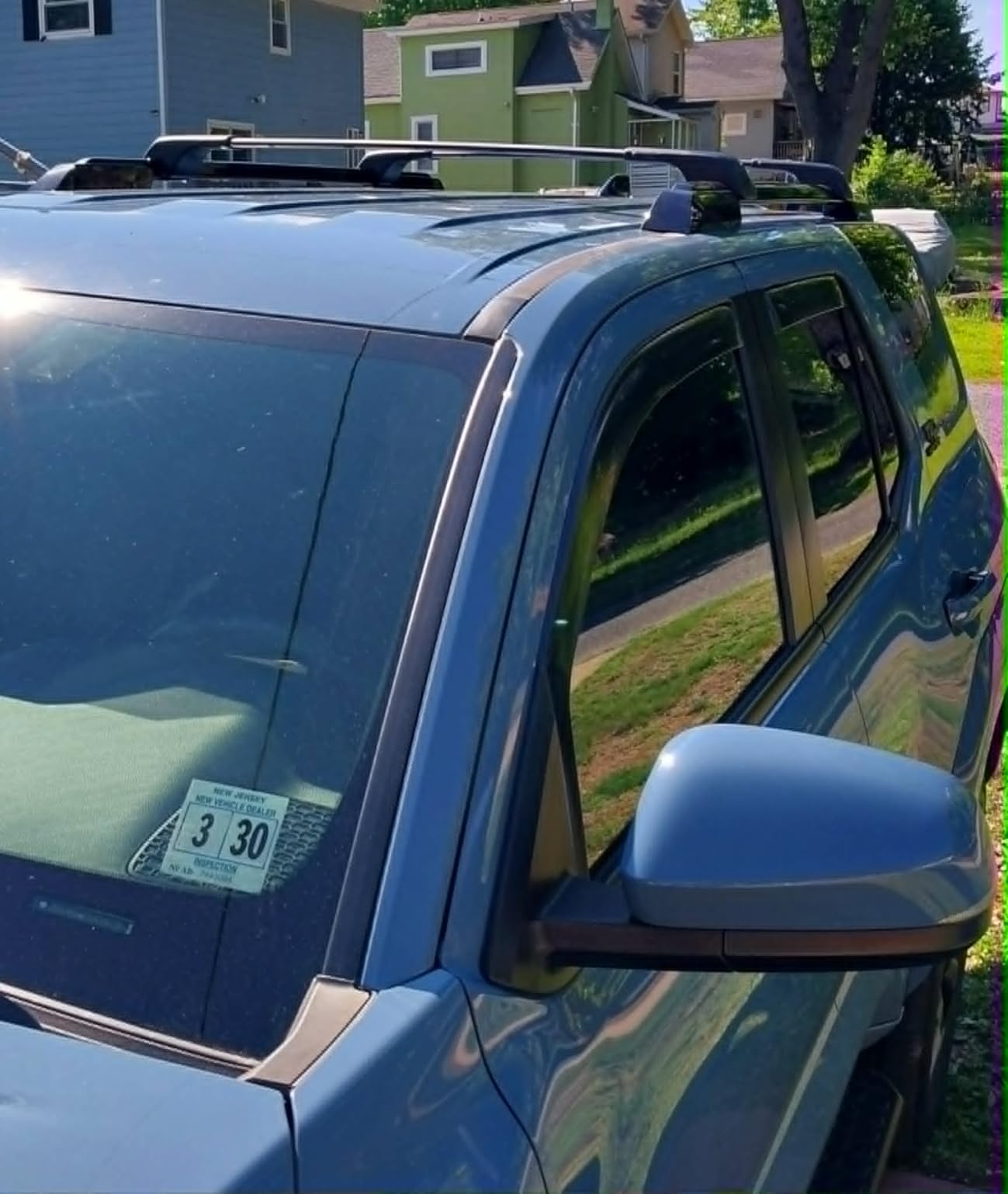 330lbs Lockable Roof Rack Cross Bars for Kia Carnival & Hybrid 2022-2027 customer photo 1