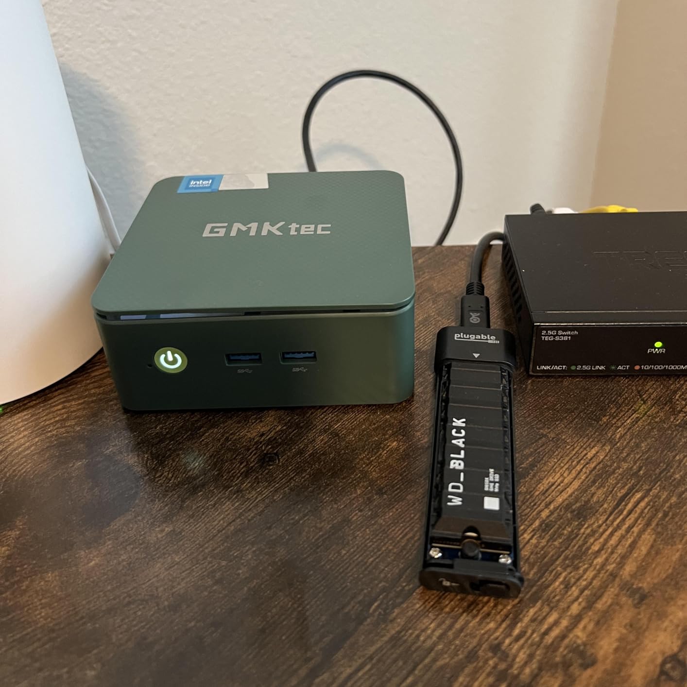 GMKtec Mini PC, G3 PRO Intel Core i3-10110U (Beats 4300U/N150), 16GB DDR4 RAM (Dual Channel) 512GB Storage Drive, Desktop Computer 4K Dual HDMI/USB3.2/WiFi 6/BT5.2/2.5GbE for Office, Business customer photo 2
