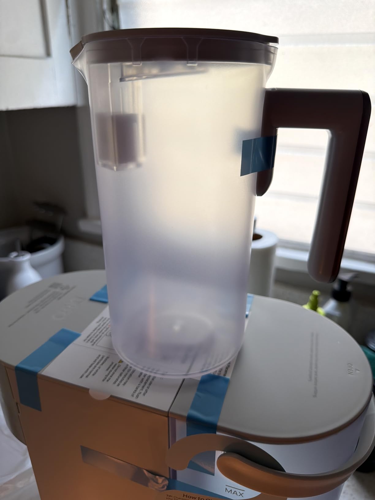 DREO Reverse Osmosis Water Filter System Countertop, RO Water Filter 112 3L customer photo 2