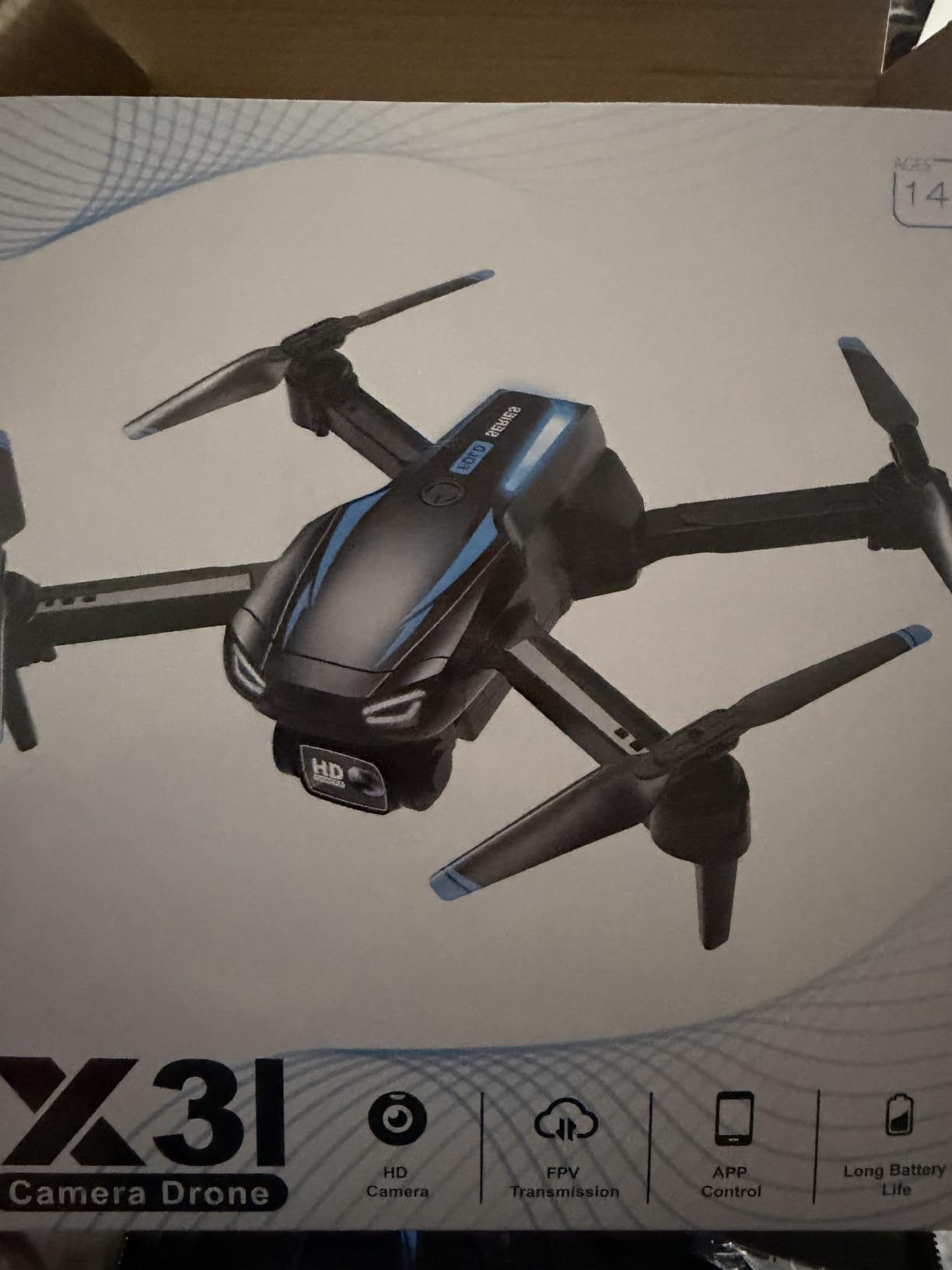 Drone with 1080P Camera, Foldable Remote Control Quadcopter for Adults Beginners, Mini Drone with Stable Hover, Waypoint Fly, 3D Flips, One Key Start, 2 Batteries, Easy to Fly Indoors & Outdoors customer photo 2
