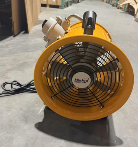dreamdragon 12 Inch Explosion Proof Fan, 3450 RPM Industrial Ventilator with 550W Motor, 110V 60Hz, for Hazardous Locations, Paint Booths & Chemical Plants customer photo 1