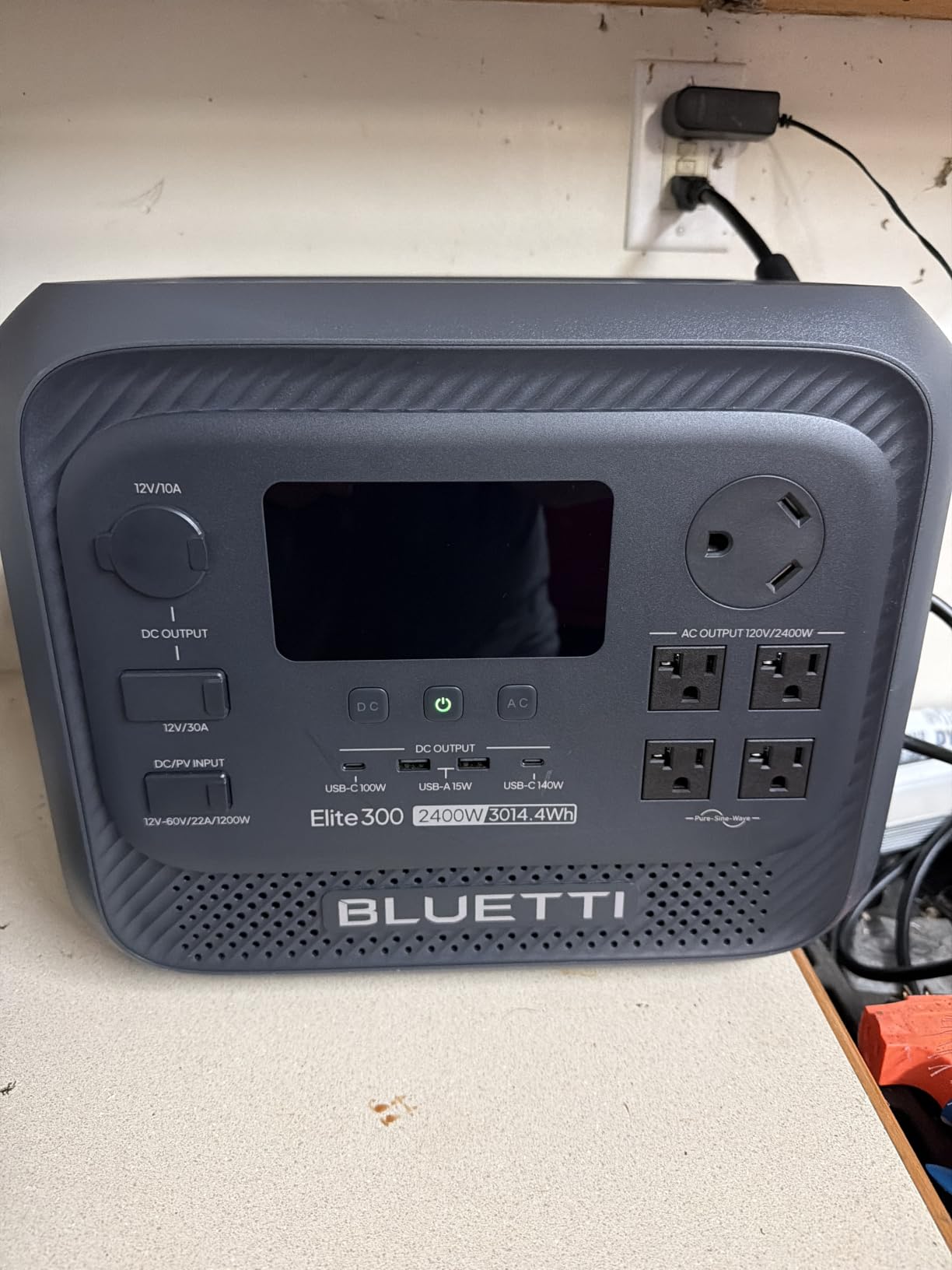 BLUETTI Elite 300 Portable Power Station for RV & Home Backup 3014.4Wh | 2400W (4800W Surge), LiFePO4 Battery, Smallest 3kWh Solar Generator for Emergency, RV Power with TT-30 RV Port & 12V/30A DC customer photo 1