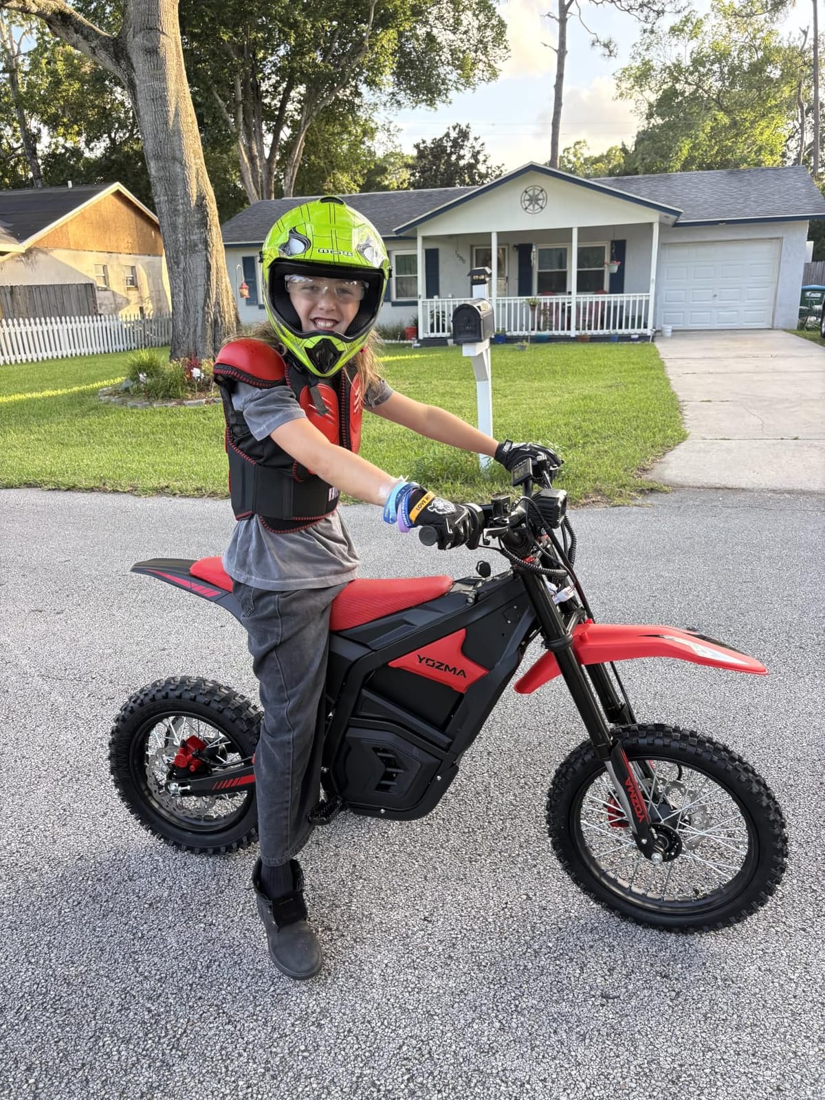 Yozma IN10 Electric Dirt Bike, 40MPH 2600W Off Road Electric Motorcycle customer photo 1