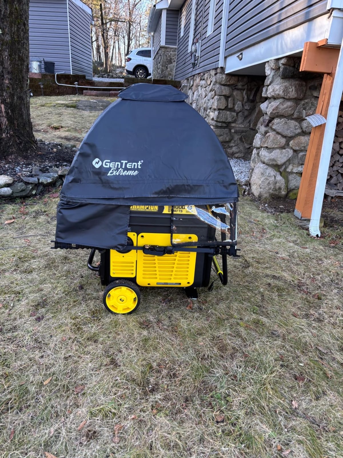 Champion 8500-Watt Remote Start Tri Fuel Portable Inverter Generator customer photo 1