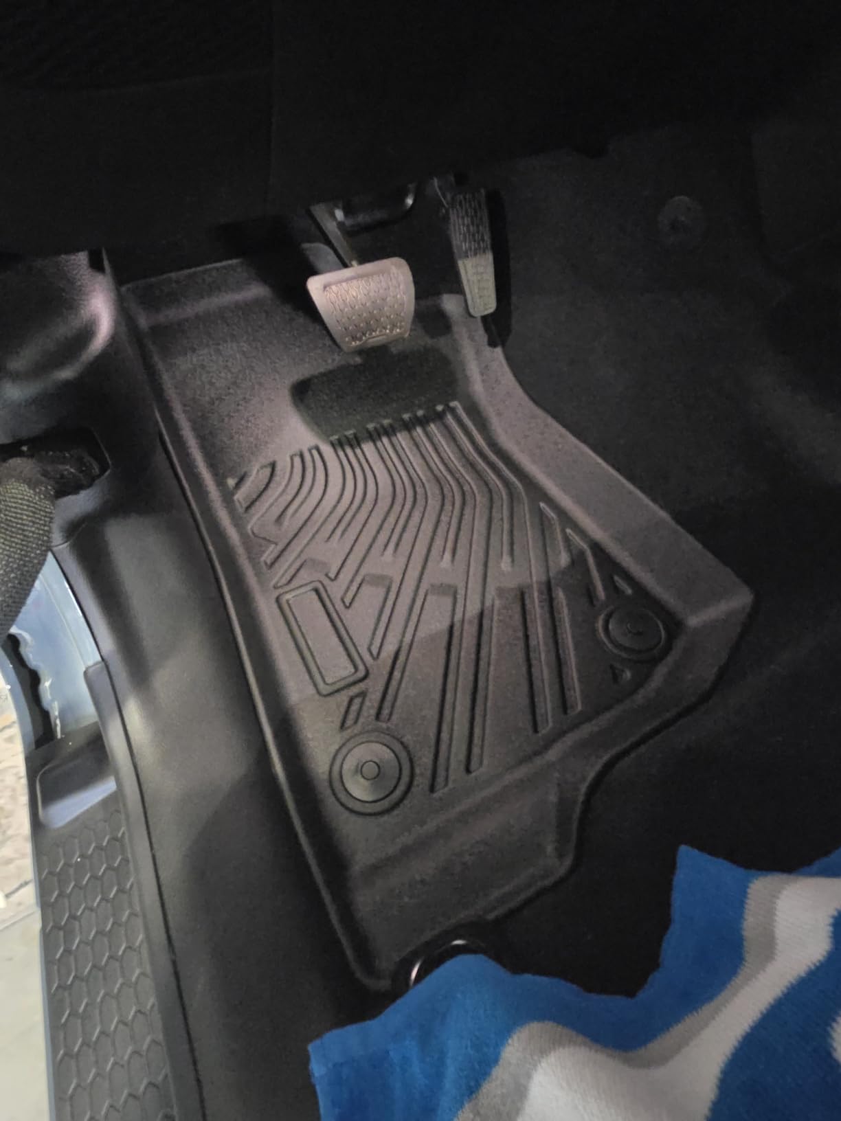 Powerty Floor Mats Cargo Liner for Jeep Wagoneer 2022-2025 7-Seat (NOT for 8-Seat/L/S) All Weather 3D TPE Anti-Slip Car Protection, 1st & 2nd & 3rd Row Set with Rear Cargo Mat Accessories customer photo 1
