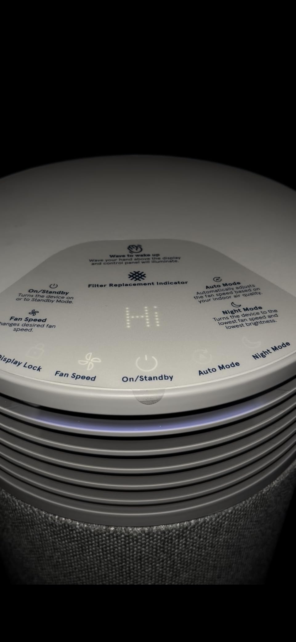 BLUEAIR Air Purifiers for Home Bedroom Dorm up to 1,190 Ft², Signature SP1i customer photo 2
