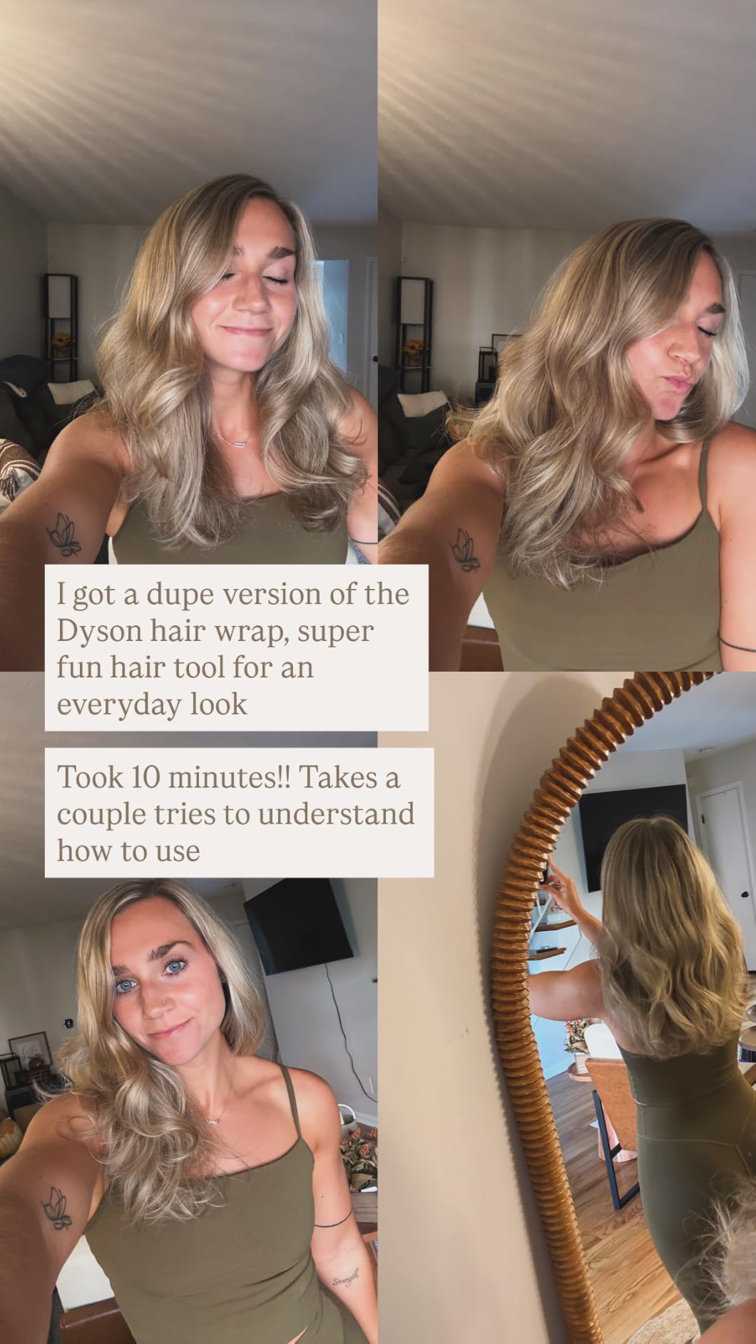 7-in-1 High Speed Hair Dryer & Blow Dryer Brush, Auto Wrap Curls (L/R), Fast Drying, Thermal Round Brush for Smooth Blowouts & Frizz-Free Volume, No Heat Damage customer photo 1