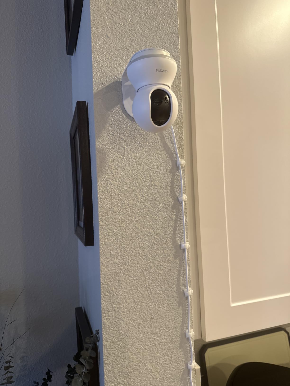 blurams 8MP Indoor Camera, 360° PTZ Baby Monitor, Pet Camera with Phone App, One-Touch Call, Free Human/Pet/Motion/Sound/Cry Detection, Dual-Band WiFi 6, Compatible with Alexa customer photo 1