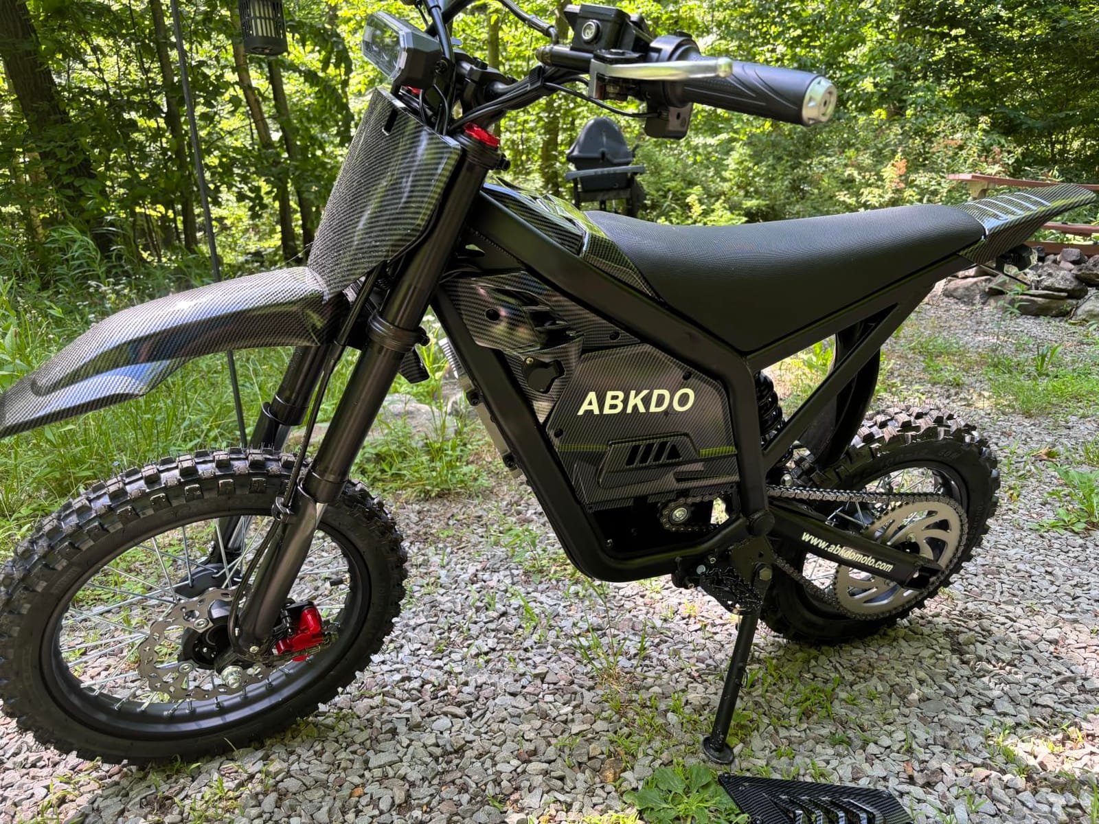Electric Dirt Bike for Teens Adults, 4000W Motor, 48V Battery，45MPH customer photo 1
