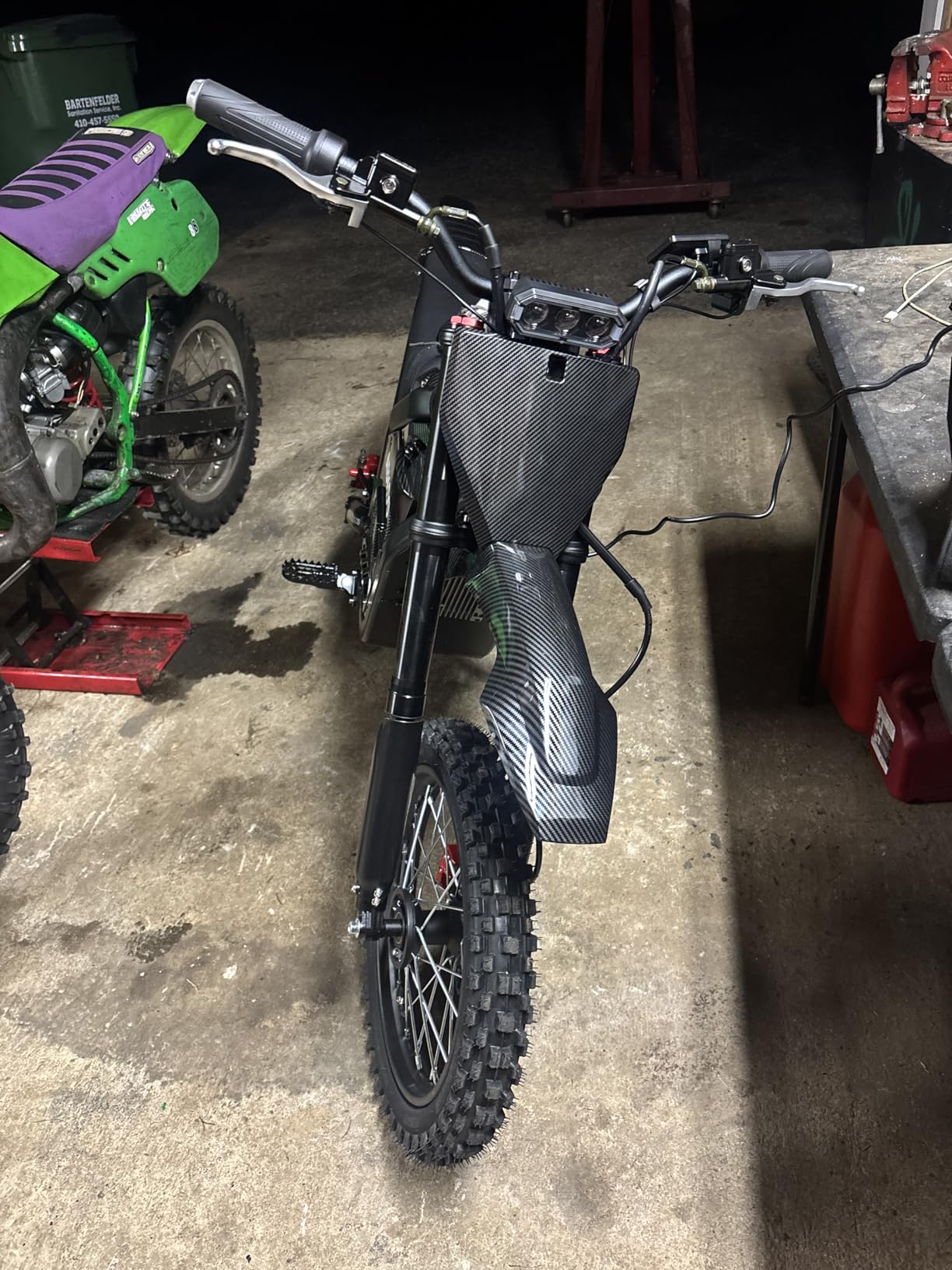 Electric Dirt Bike for Teens Adults, 4000W Motor, 48V Battery,45MPH customer photo 1
